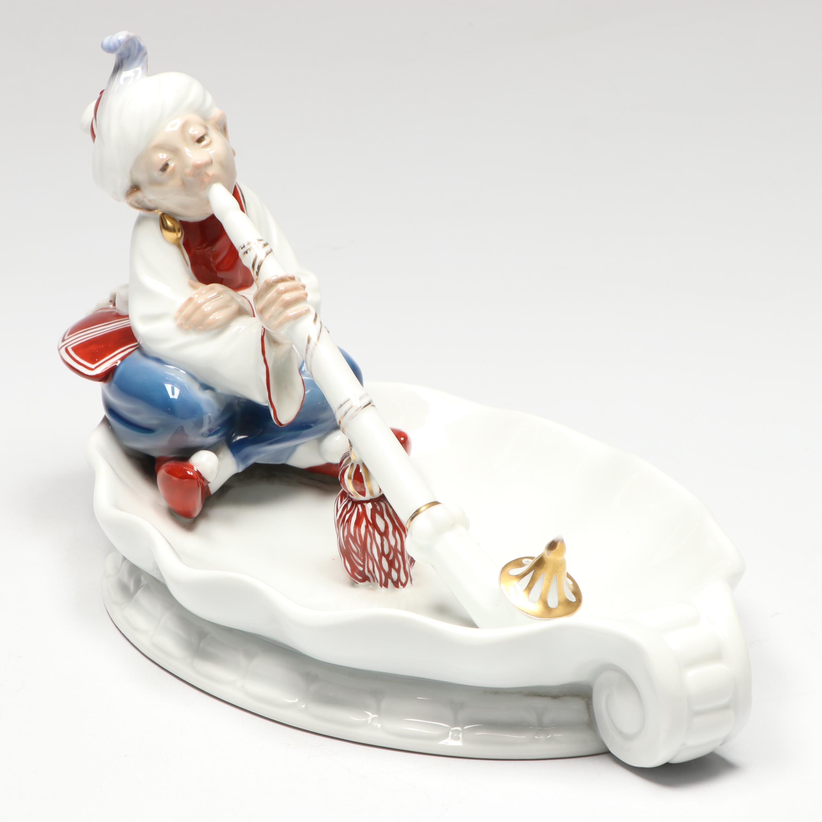 Karl Himmelstoss for Rosenthal Porcelain Figural Bowl