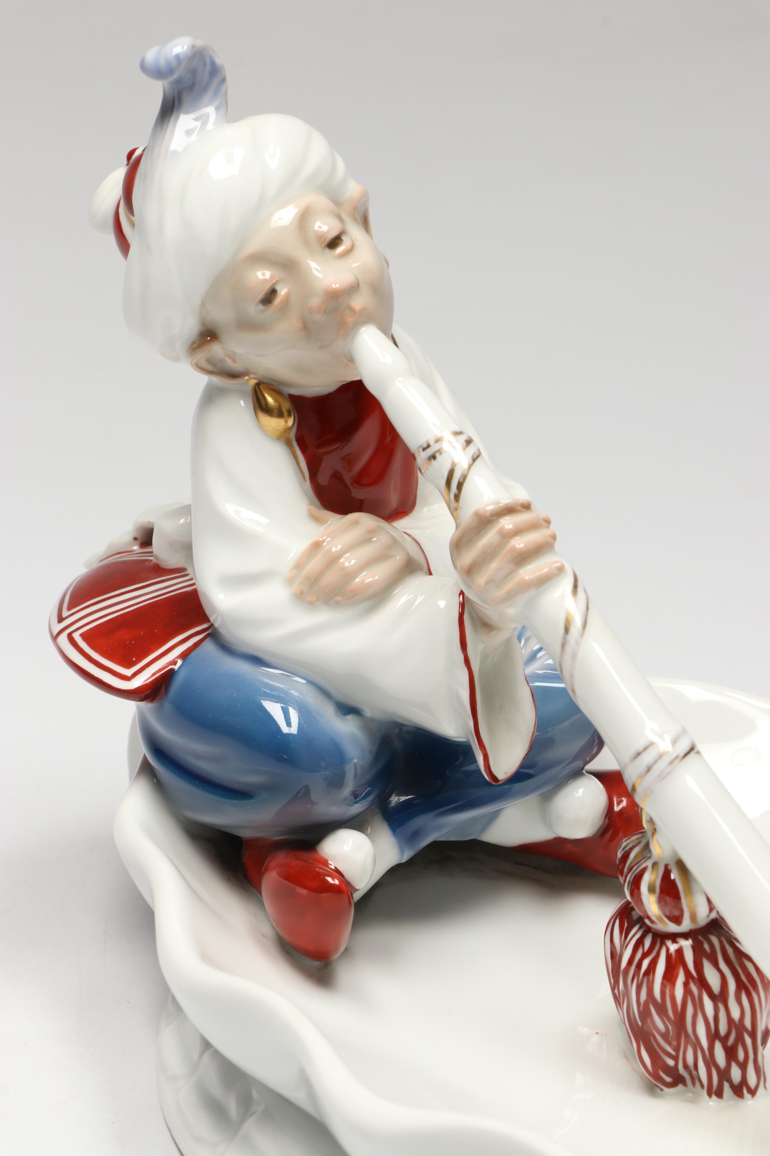 Karl Himmelstoss for Rosenthal Porcelain Figural Bowl