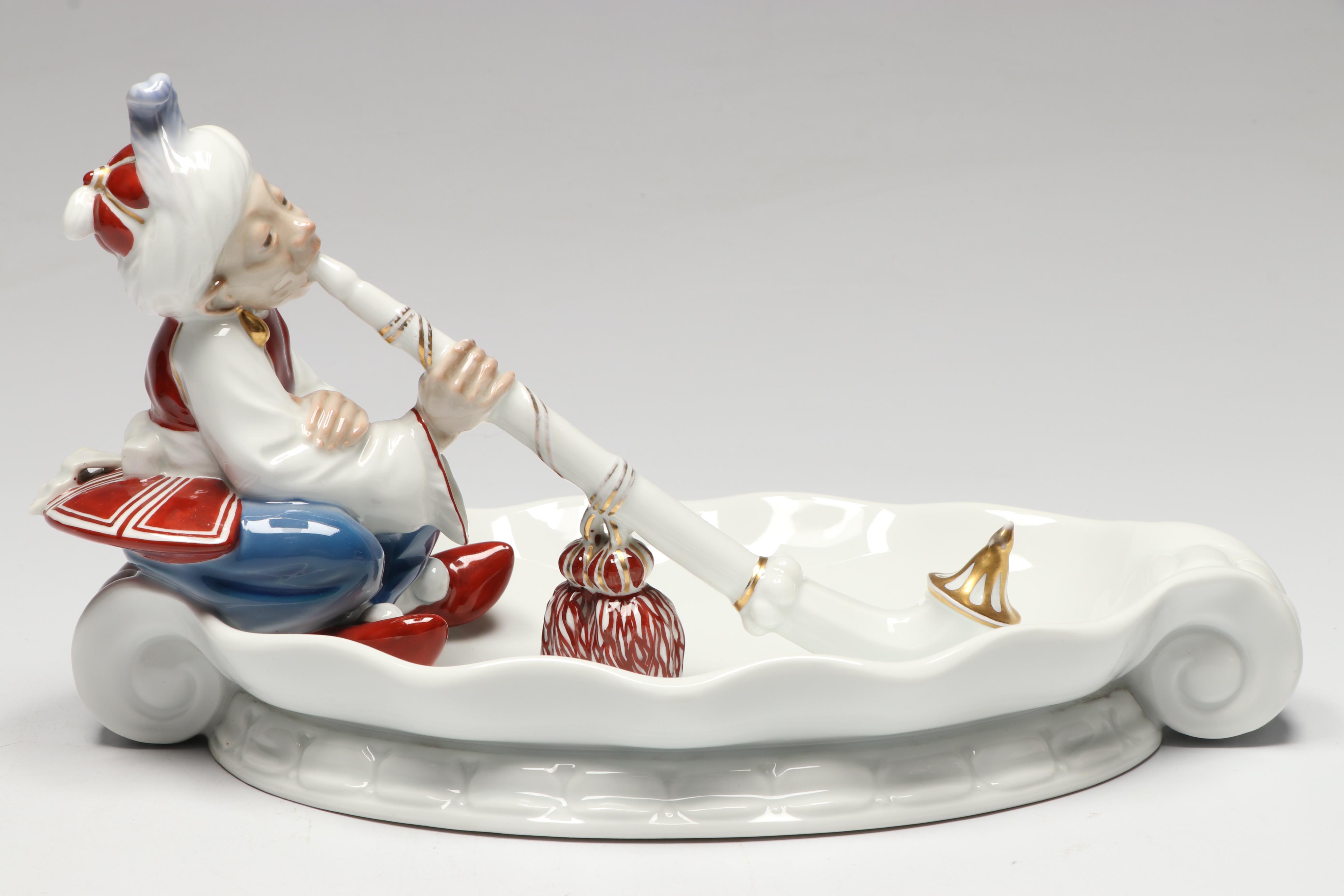 Karl Himmelstoss for Rosenthal Porcelain Figural Bowl