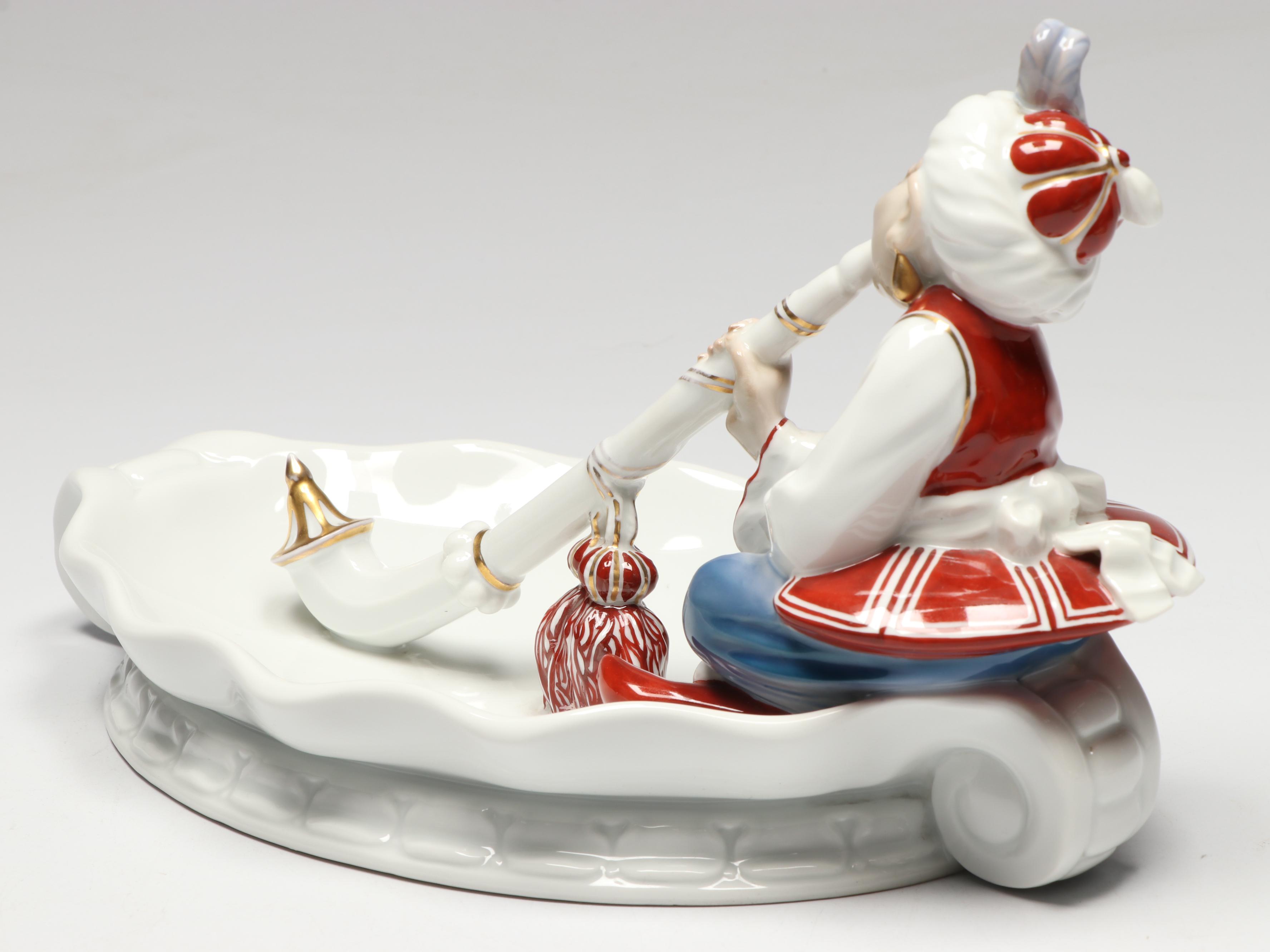 Karl Himmelstoss for Rosenthal Porcelain Figural Bowl