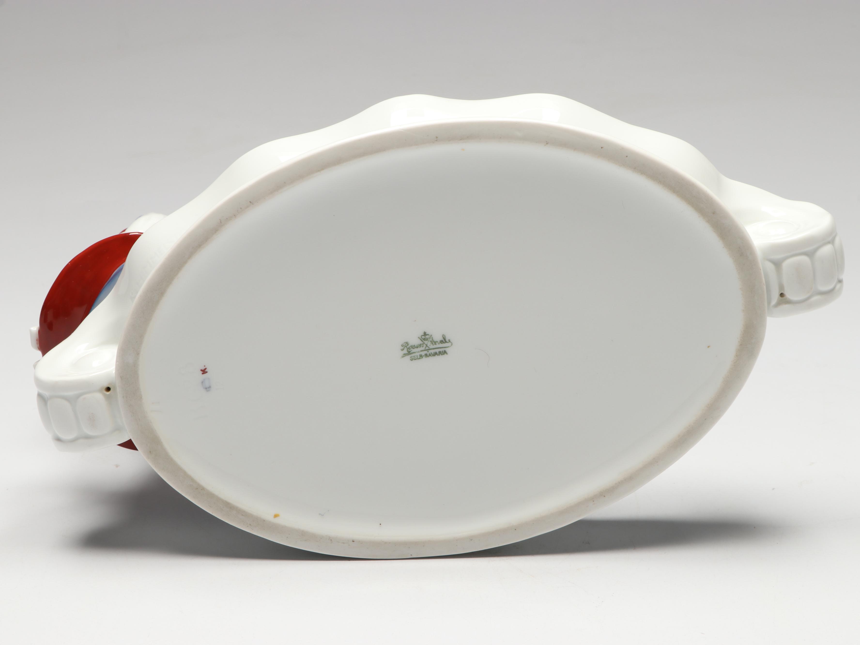 Karl Himmelstoss for Rosenthal Porcelain Figural Bowl