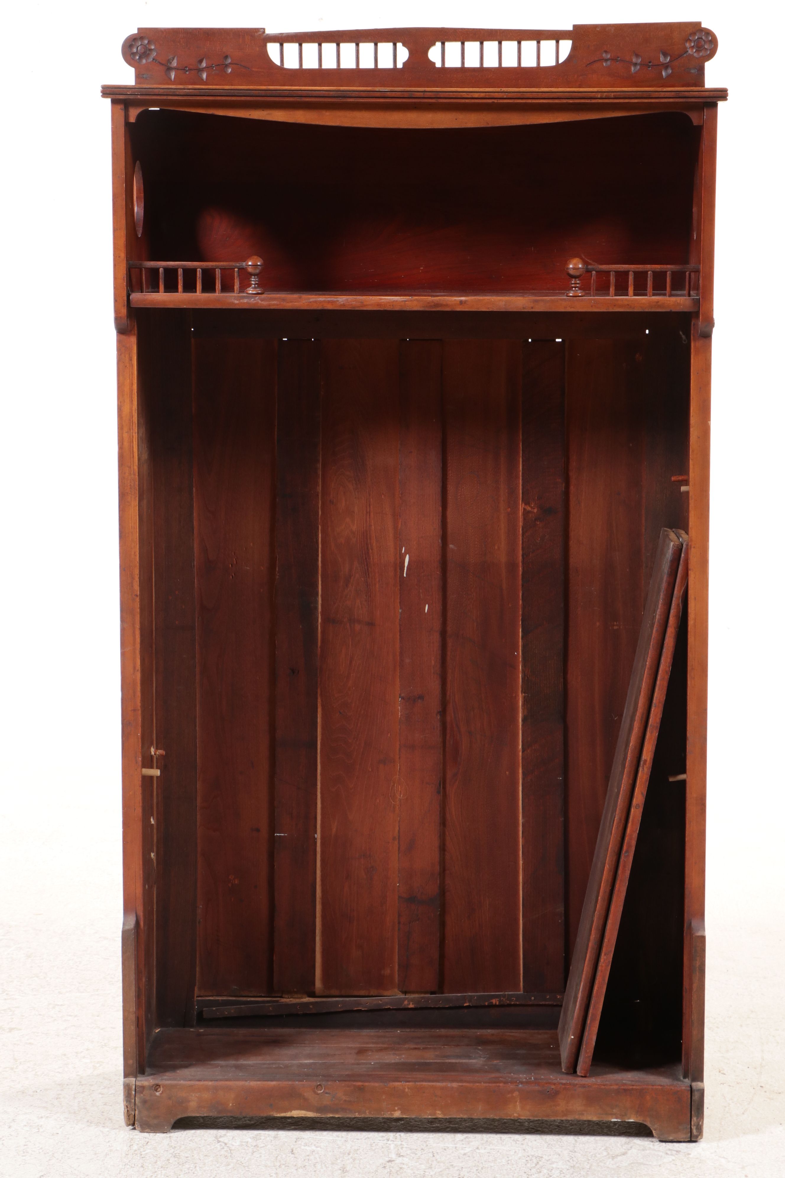 Late Victorian Cherry Bookcase