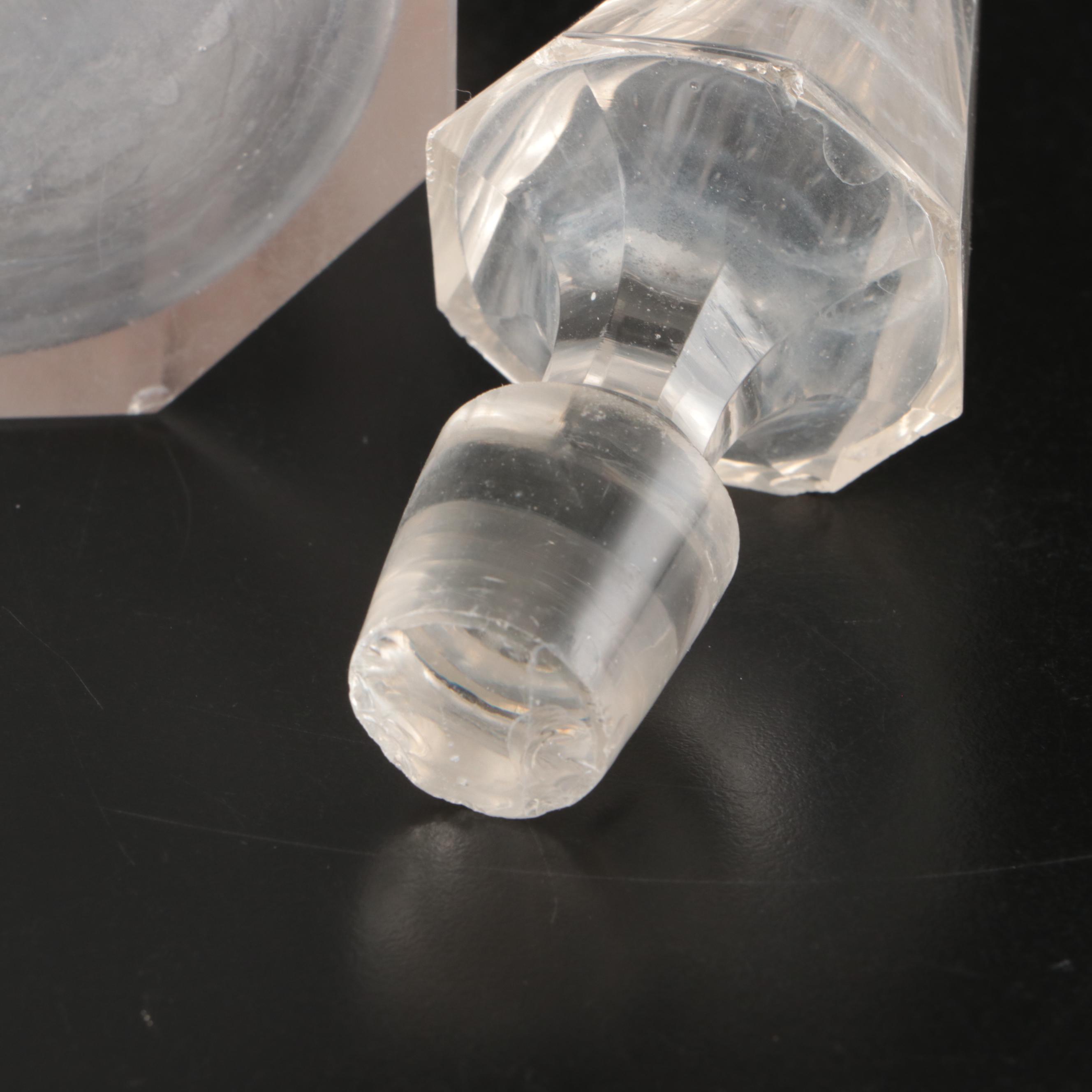 Baccarat Crystal and Other Glass Decanters