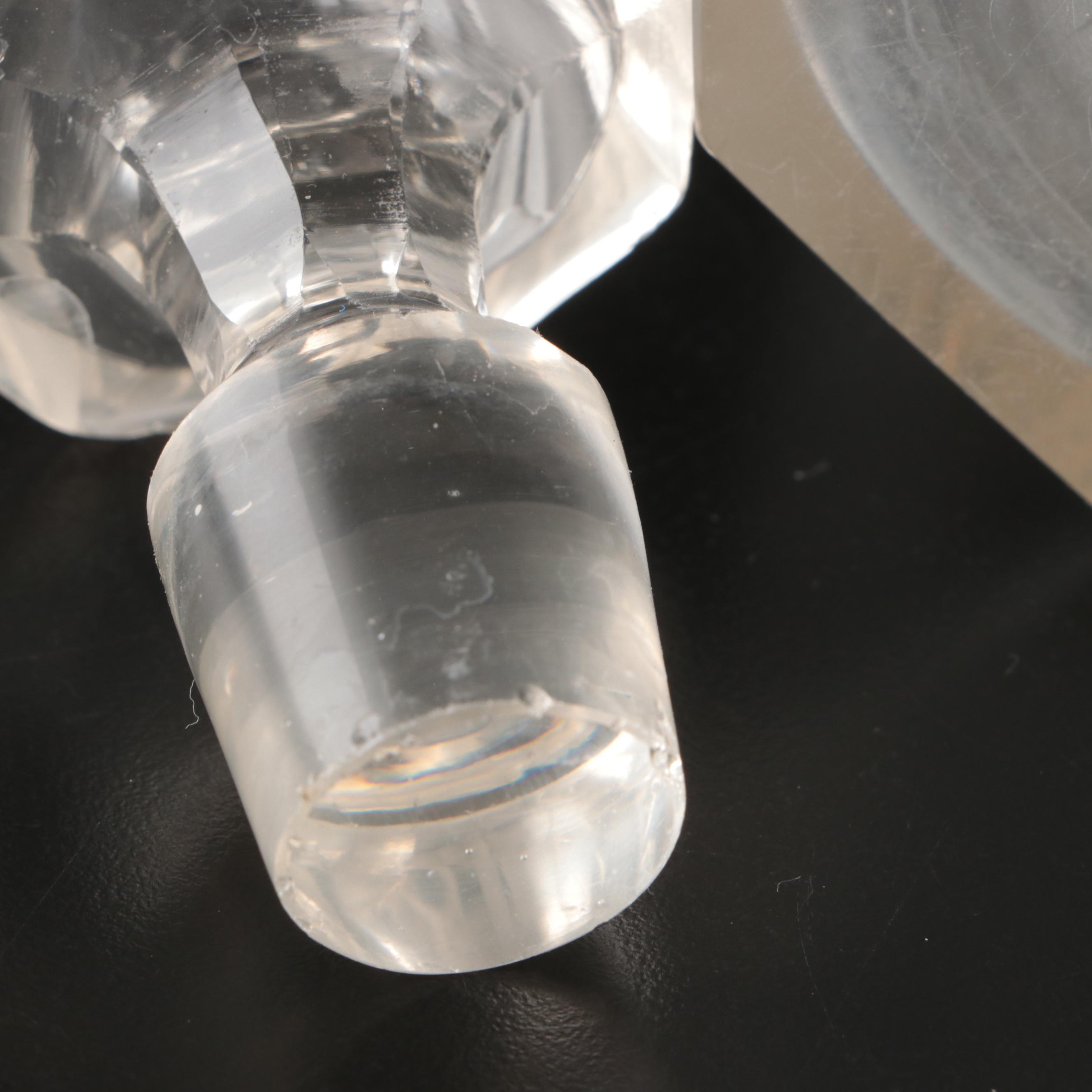 Baccarat Crystal and Other Glass Decanters