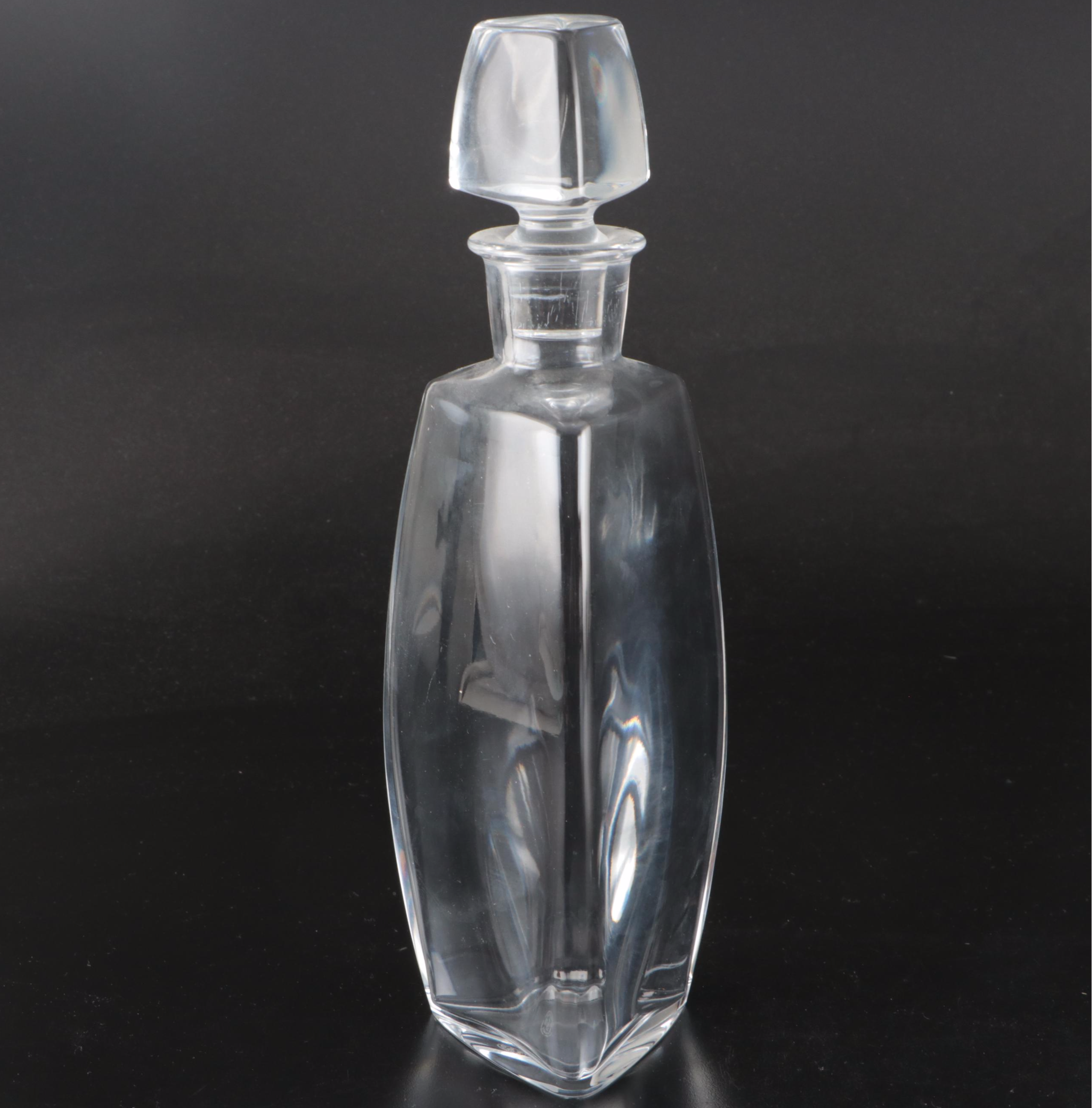 Baccarat Crystal and Other Glass Decanters