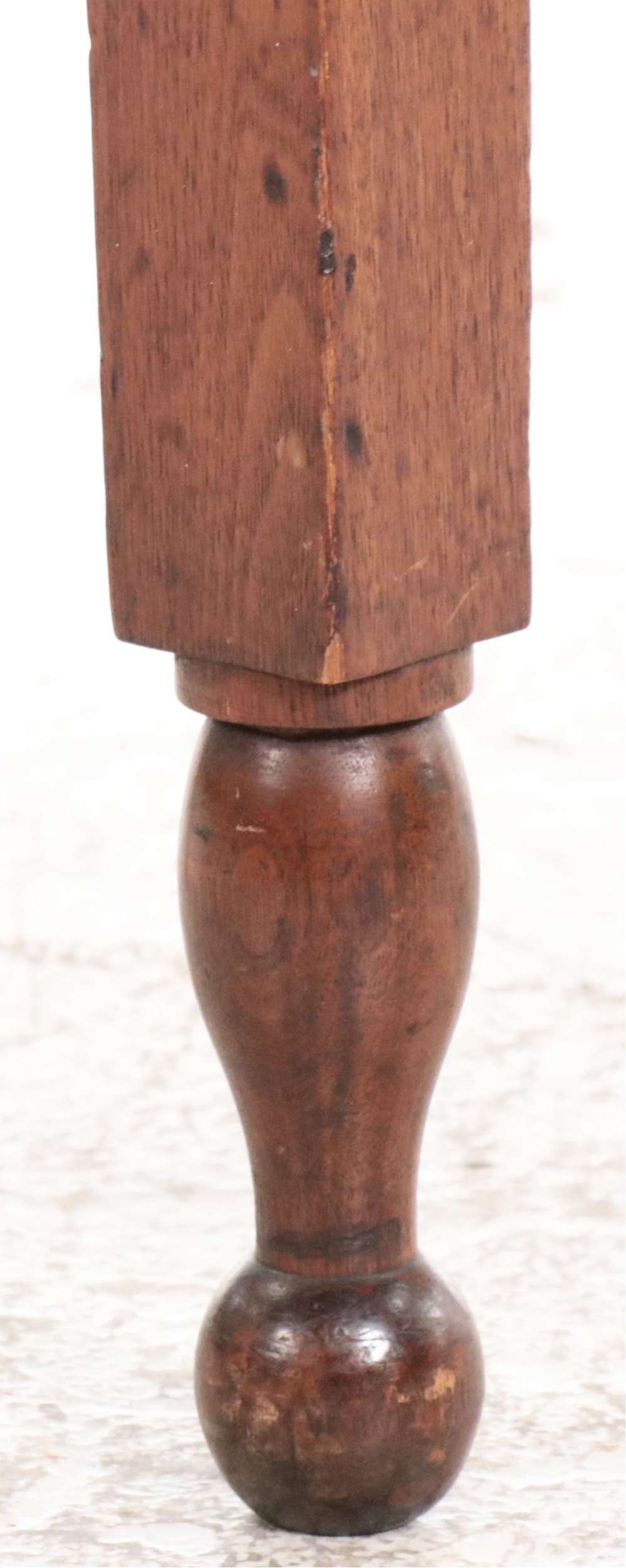 American Sheraton Style Burled Mahogany Writing Desk, Late 19th Century