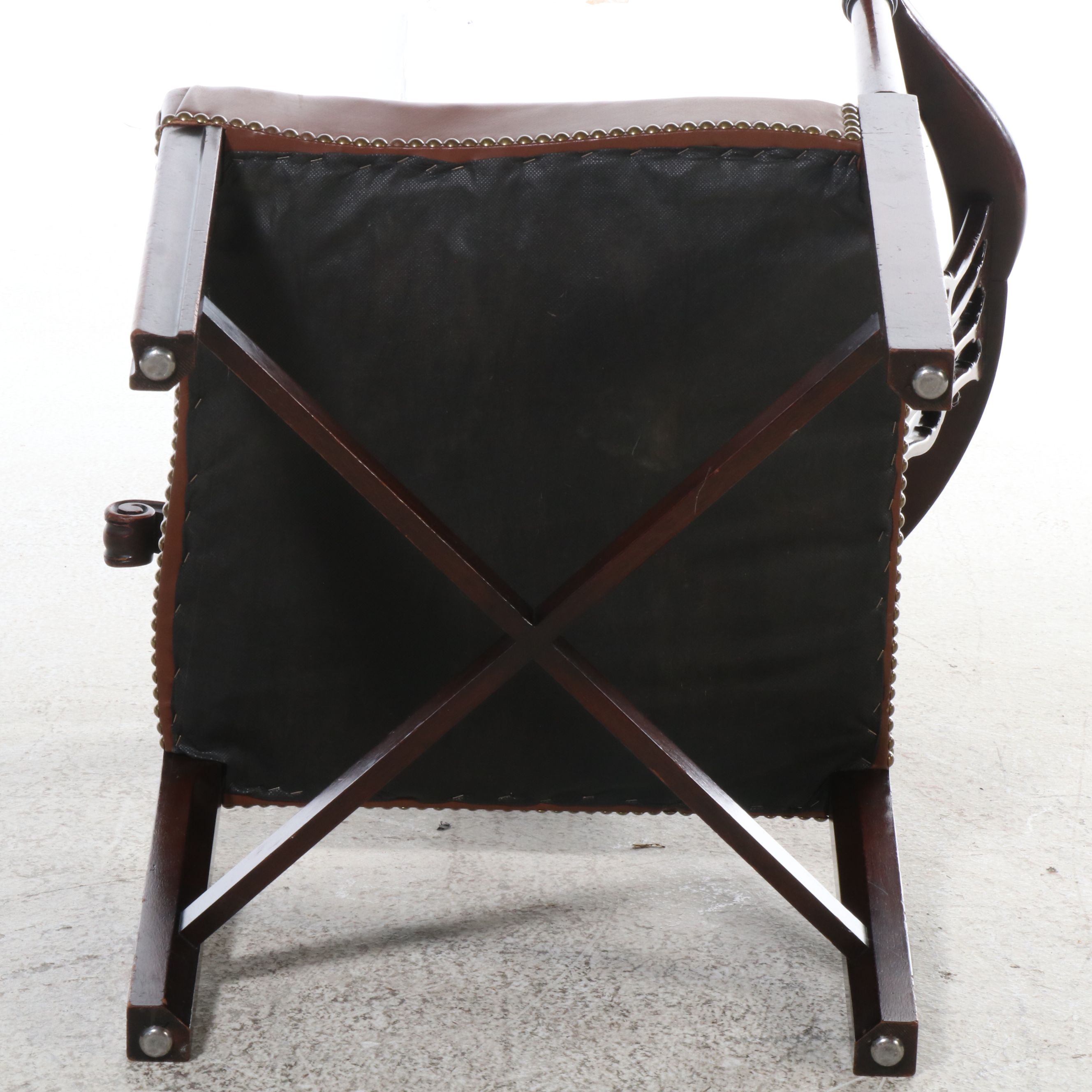 Chippendale Style Carved Walnut Side Chair