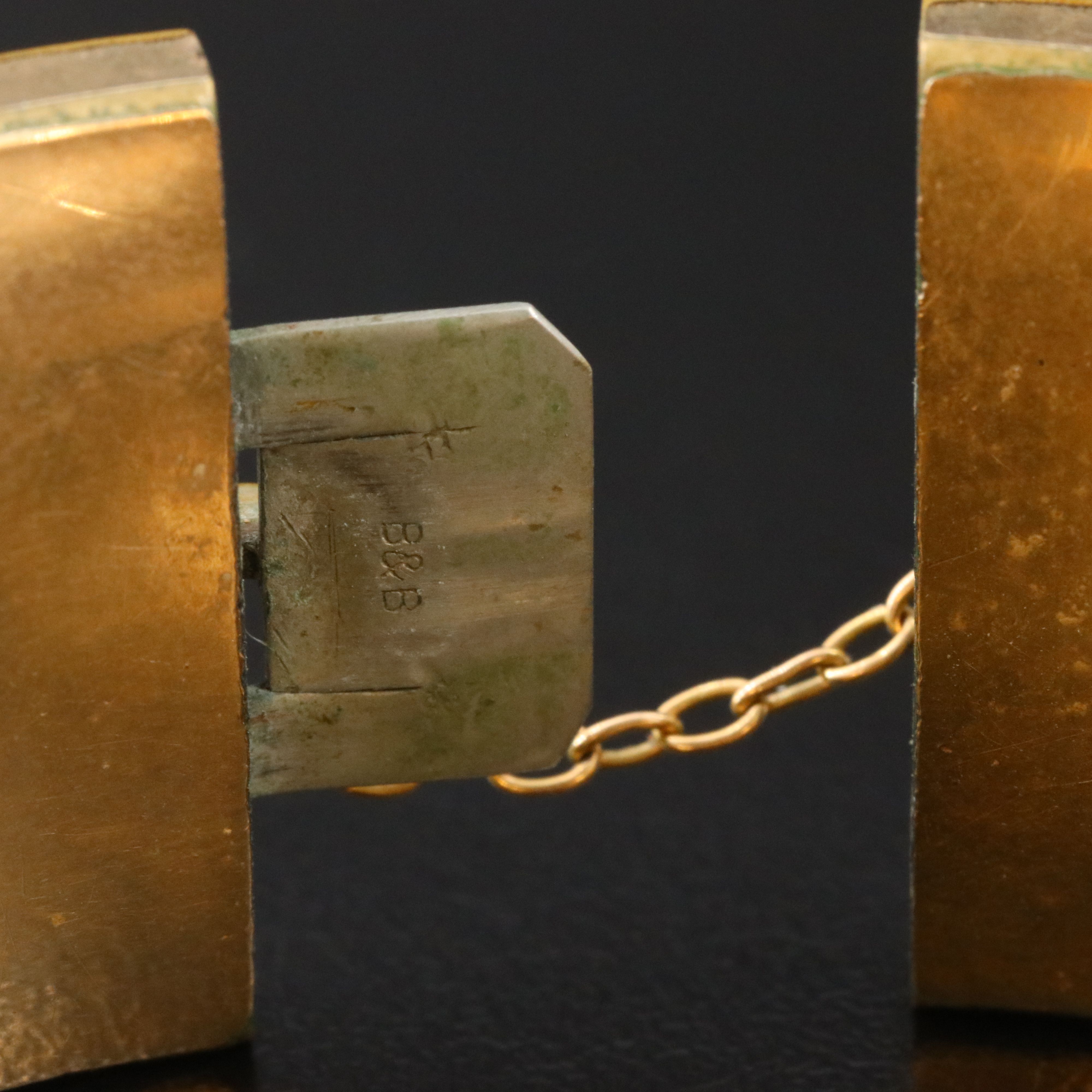 Victorian Taille d'Epargné Bangle