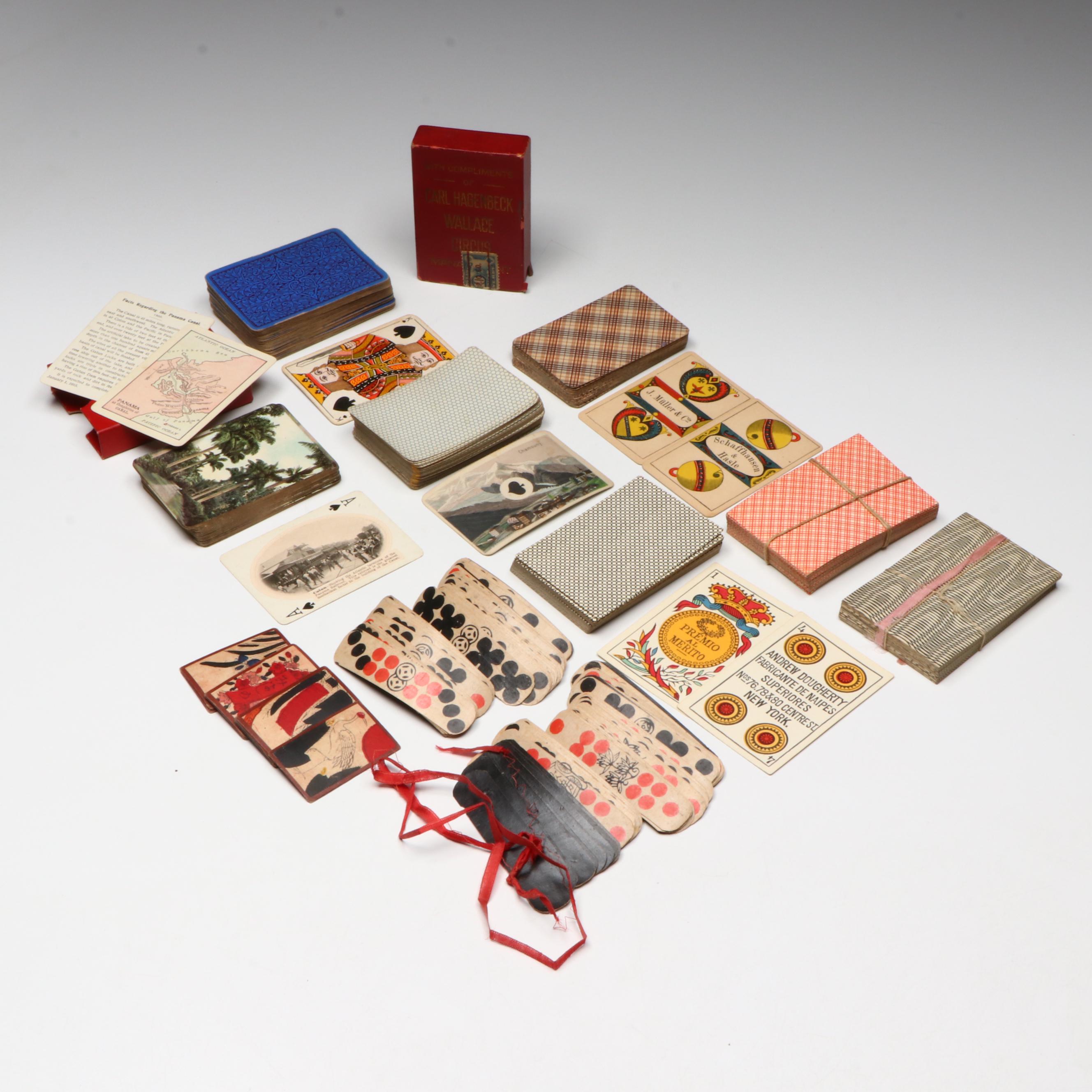 Hanafuda, Hagenbeck-Wallace Circus Bridge Deck, Spanish Deck, More