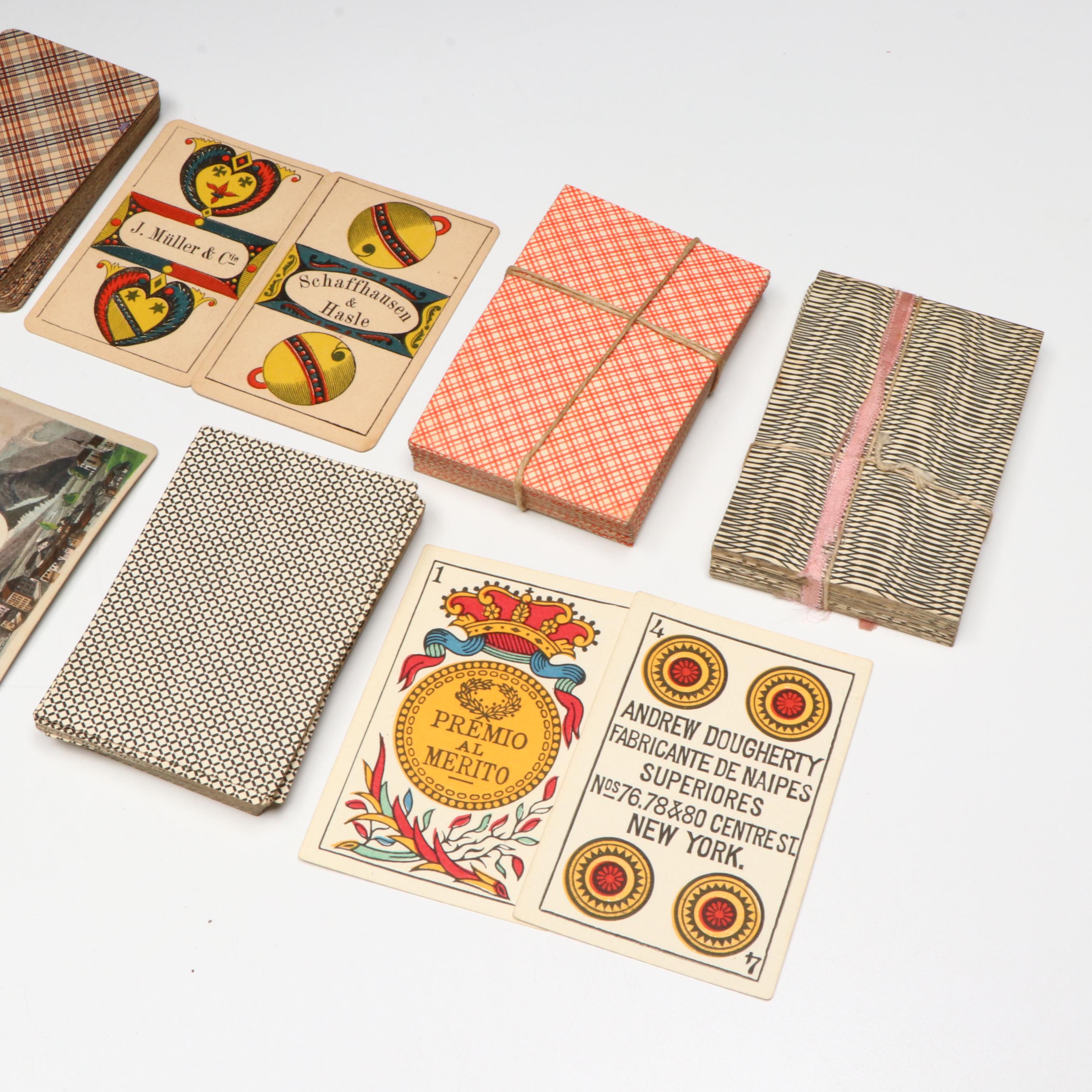 Hanafuda, Hagenbeck-Wallace Circus Bridge Deck, Spanish Deck, More