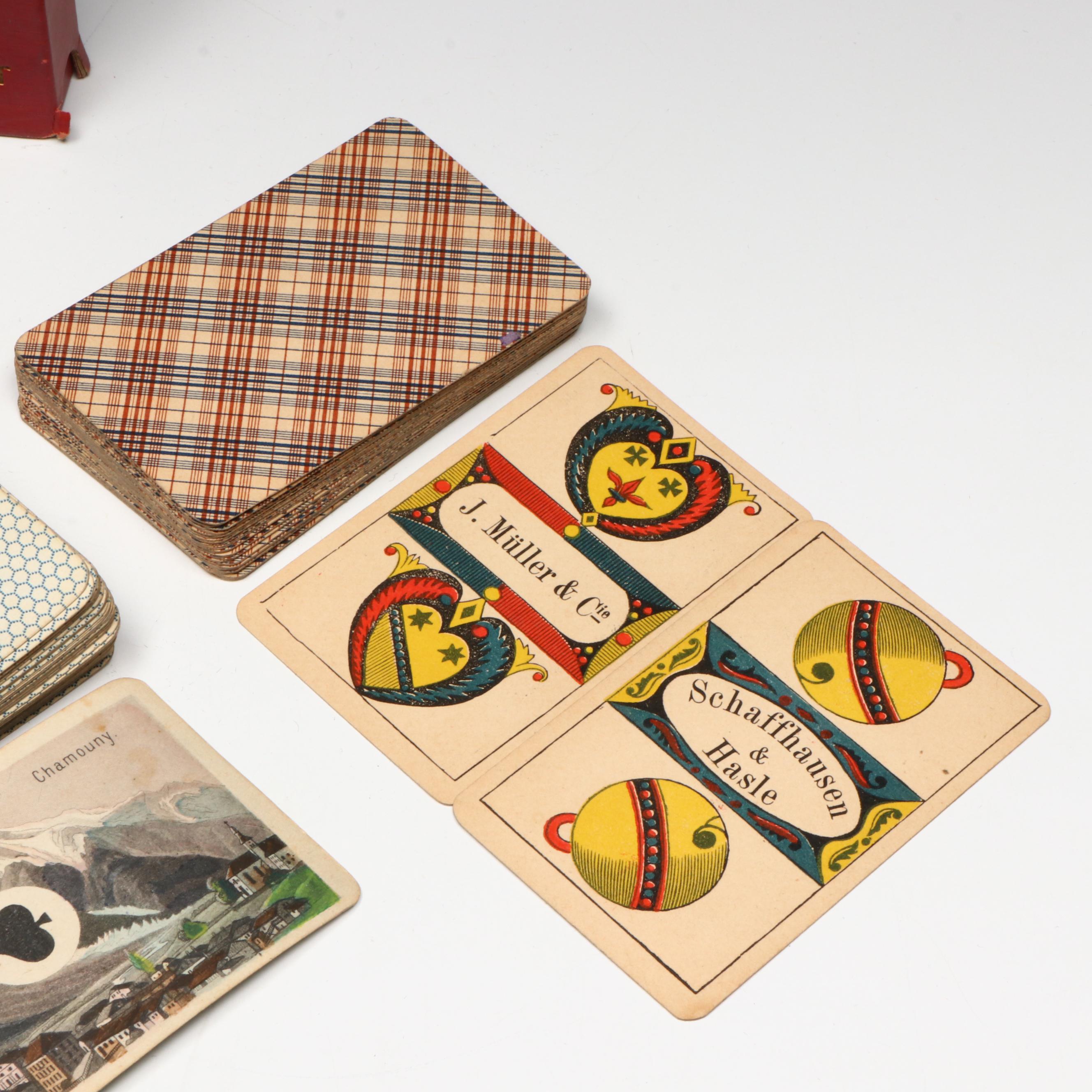 Hanafuda, Hagenbeck-Wallace Circus Bridge Deck, Spanish Deck, More