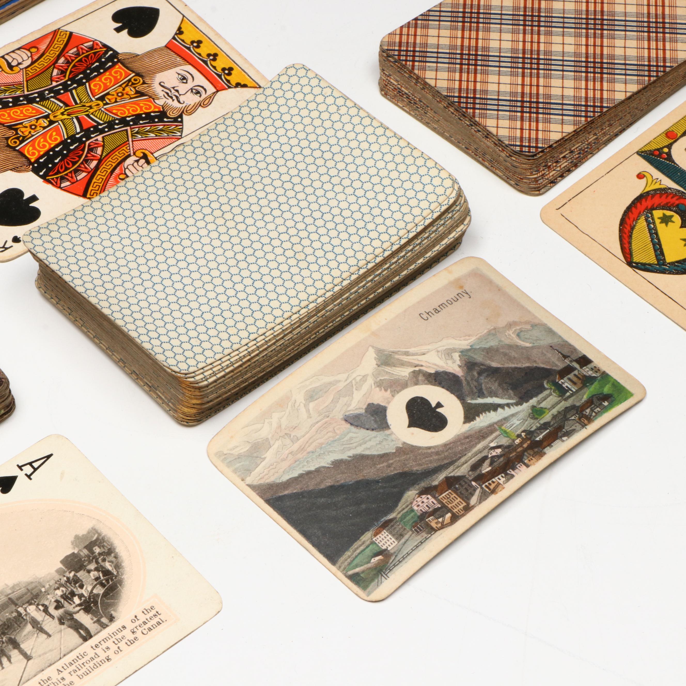 Hanafuda, Hagenbeck-Wallace Circus Bridge Deck, Spanish Deck, More