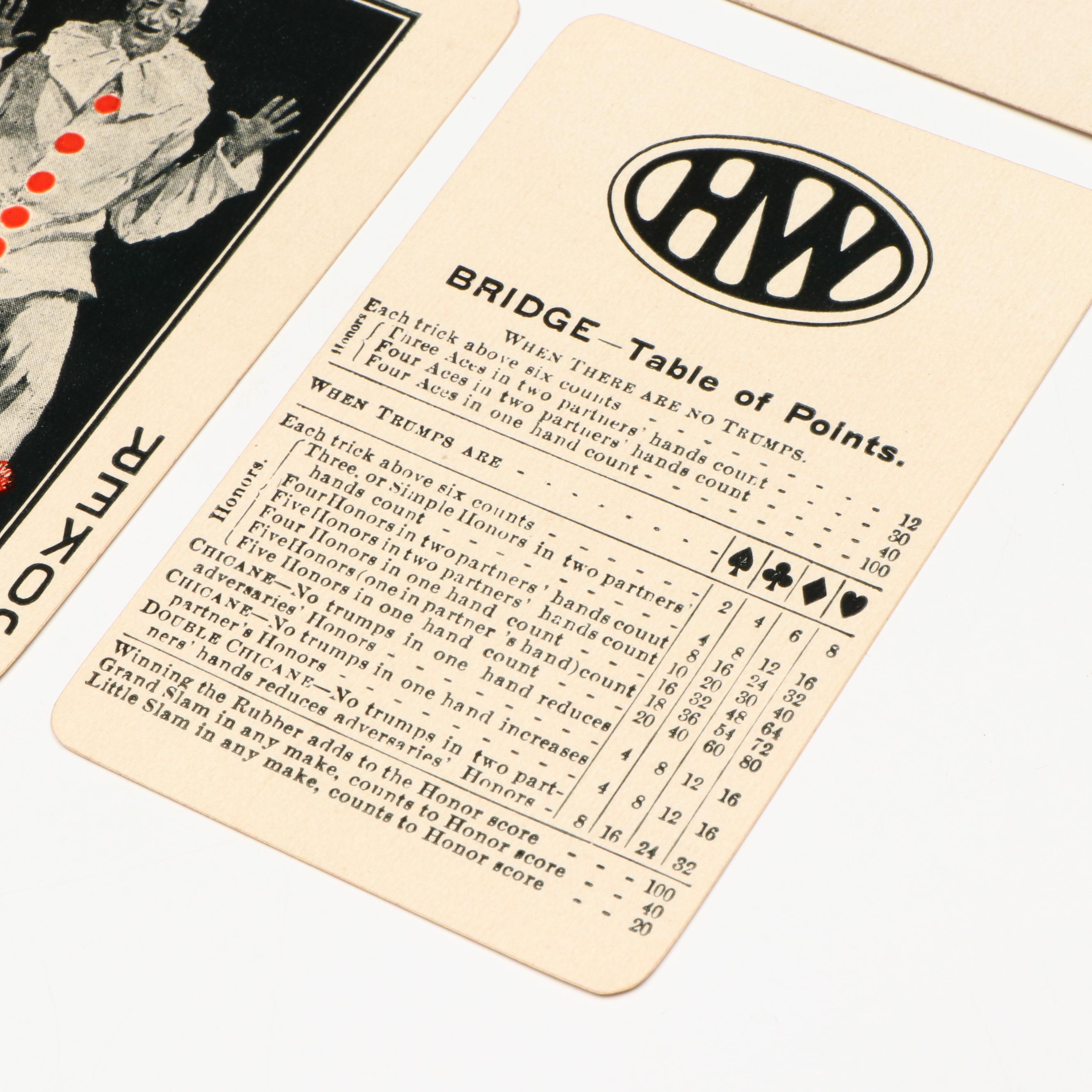 Hanafuda, Hagenbeck-Wallace Circus Bridge Deck, Spanish Deck, More