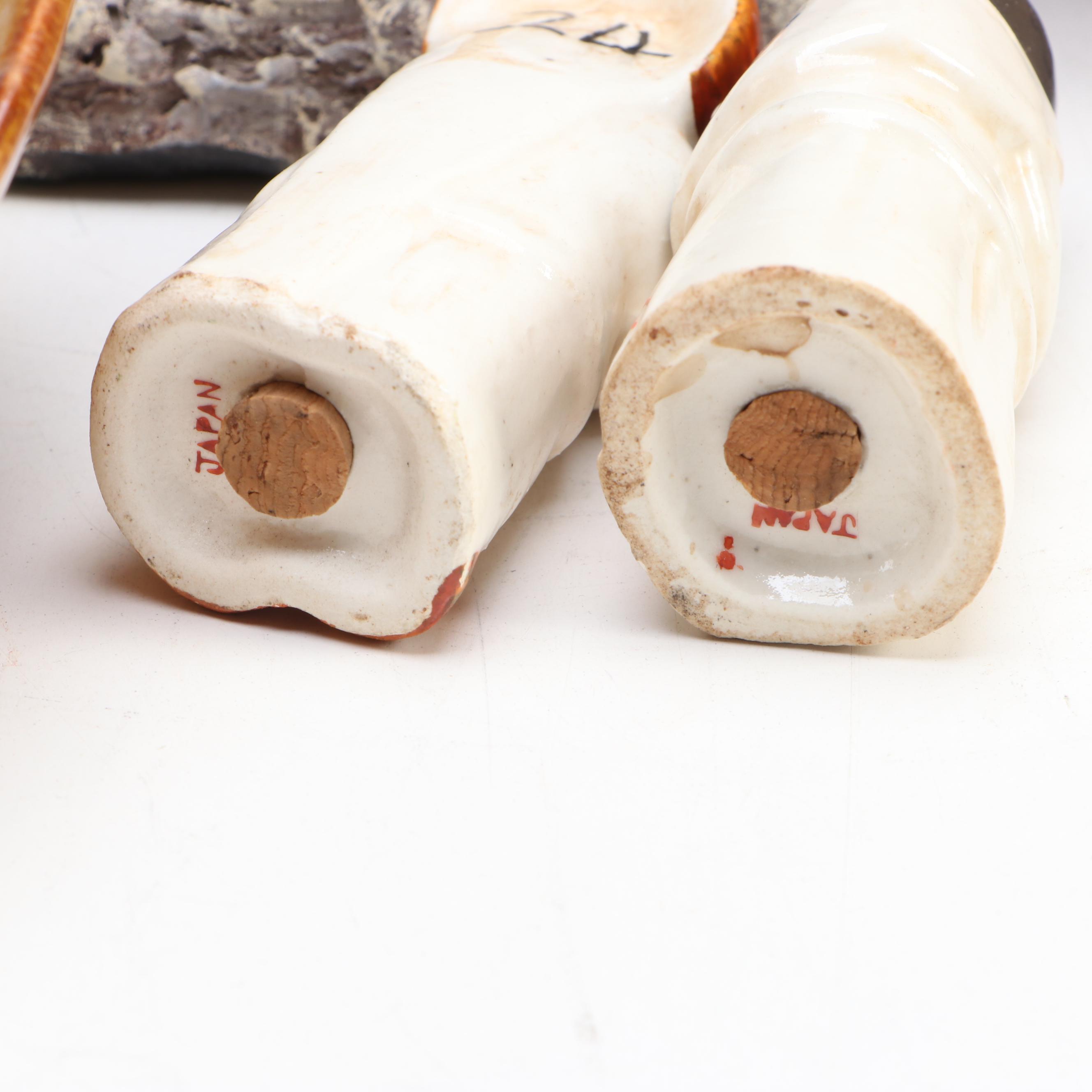 Daniel Monfort "Sioux Chief" Sculpture with Bovine Mug and Table Accessories