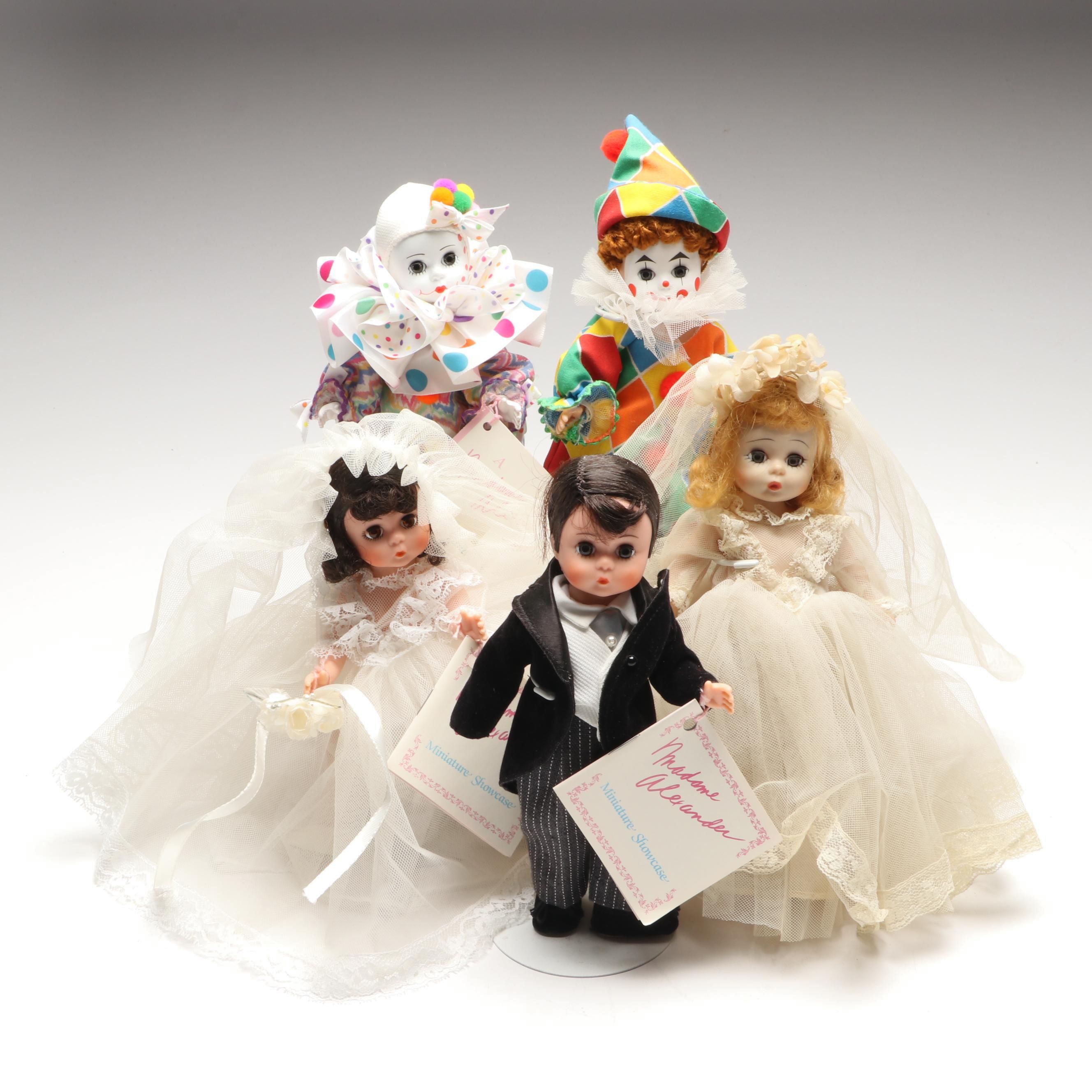 Madame Alexander "Bride," "Groom," "Bubbles," and More Dolls
