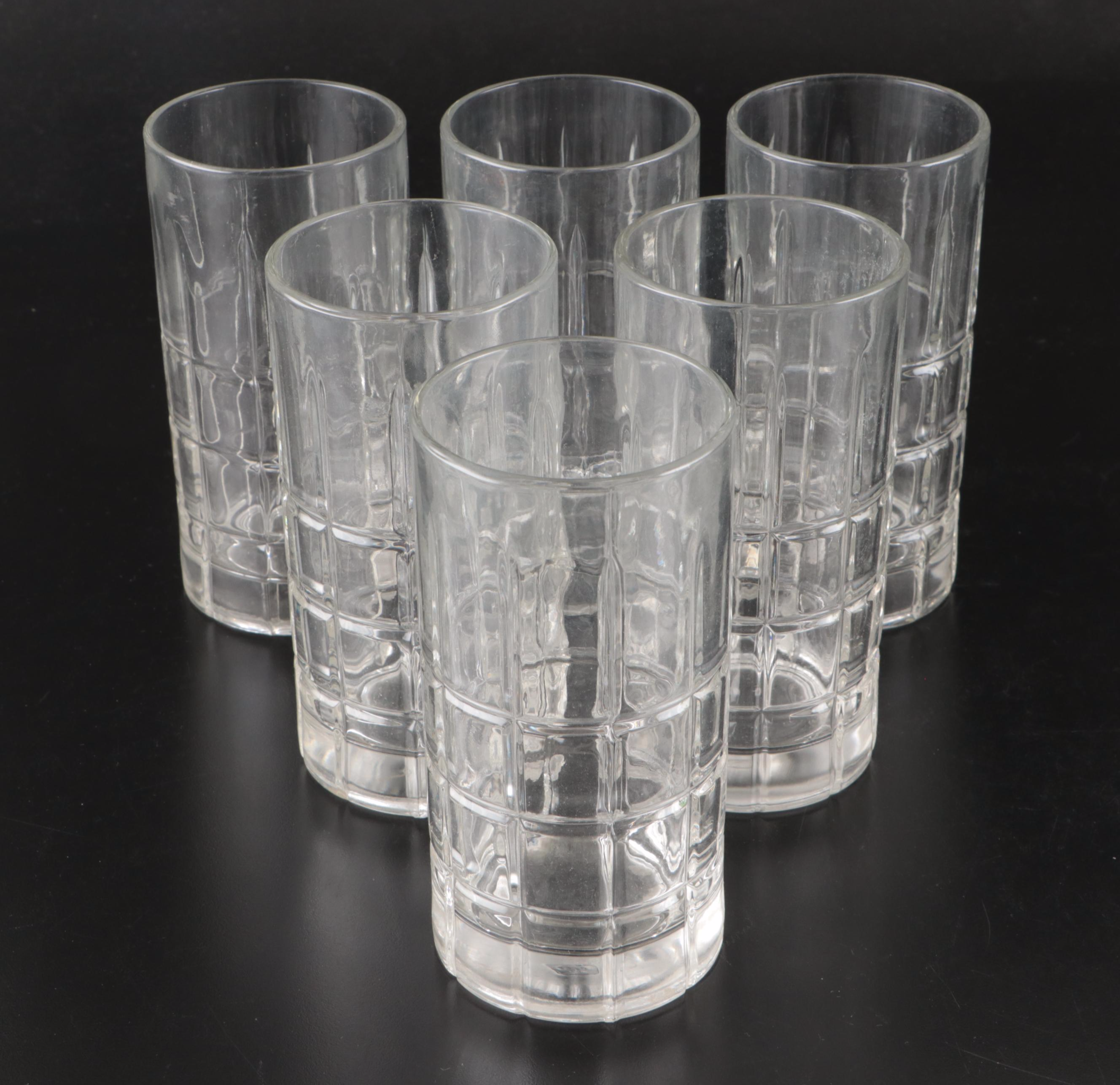 Julius Wile Sons "Pernod: The Oddball" Pitcher with Anchor Hocking Glasses