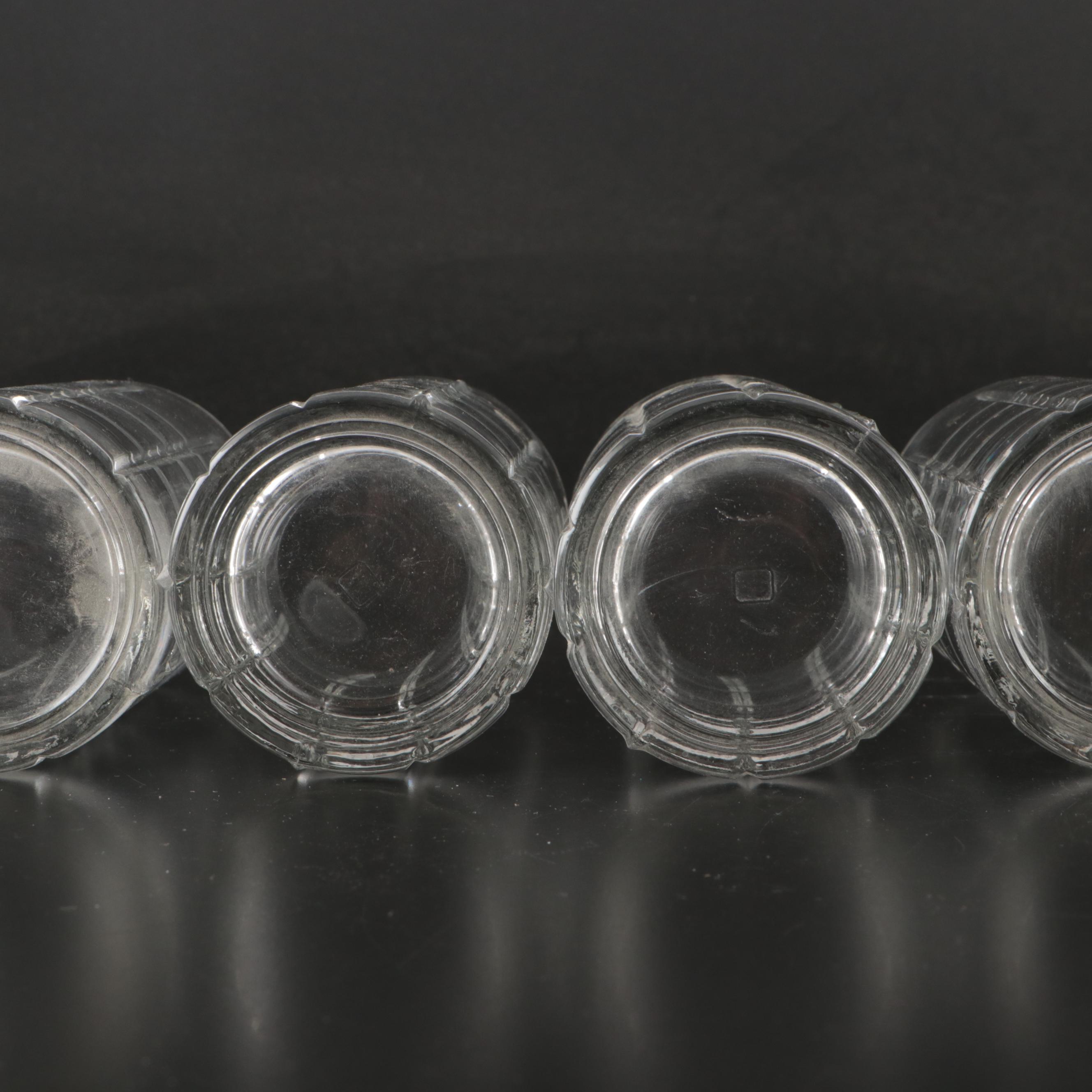 Julius Wile Sons "Pernod: The Oddball" Pitcher with Anchor Hocking Glasses