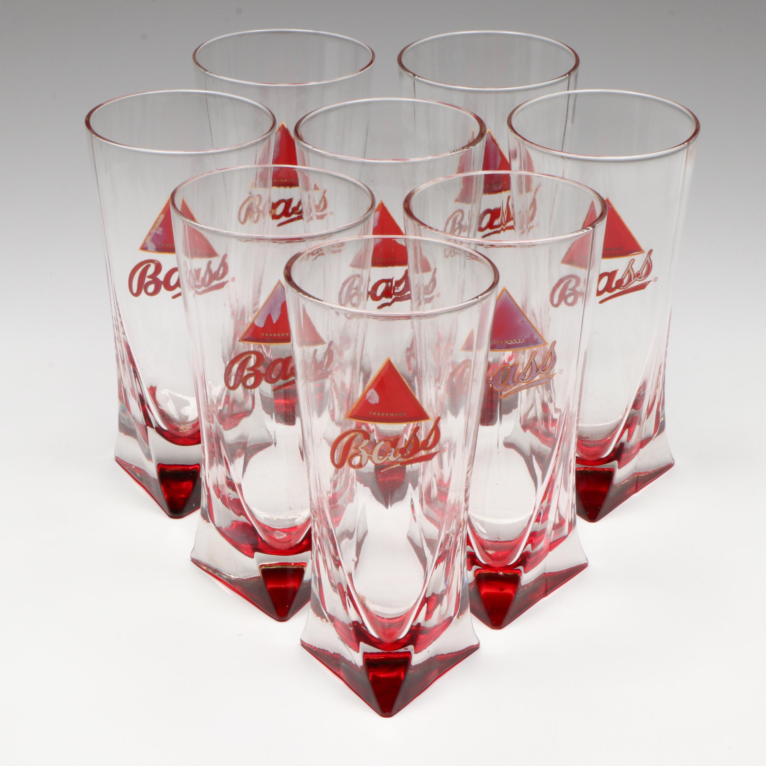 Bass Ale Advertising Glasses