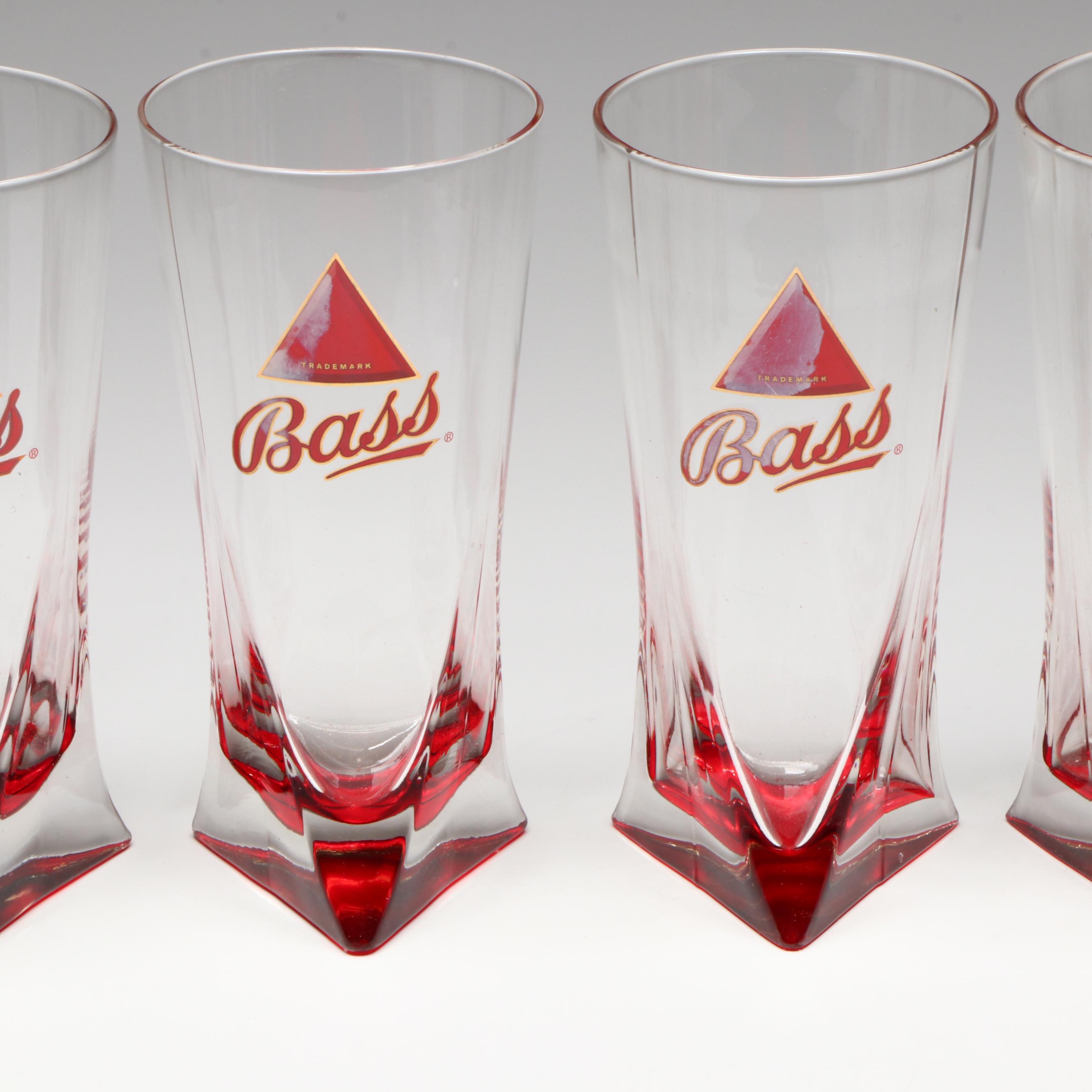 Bass Ale Advertising Glasses