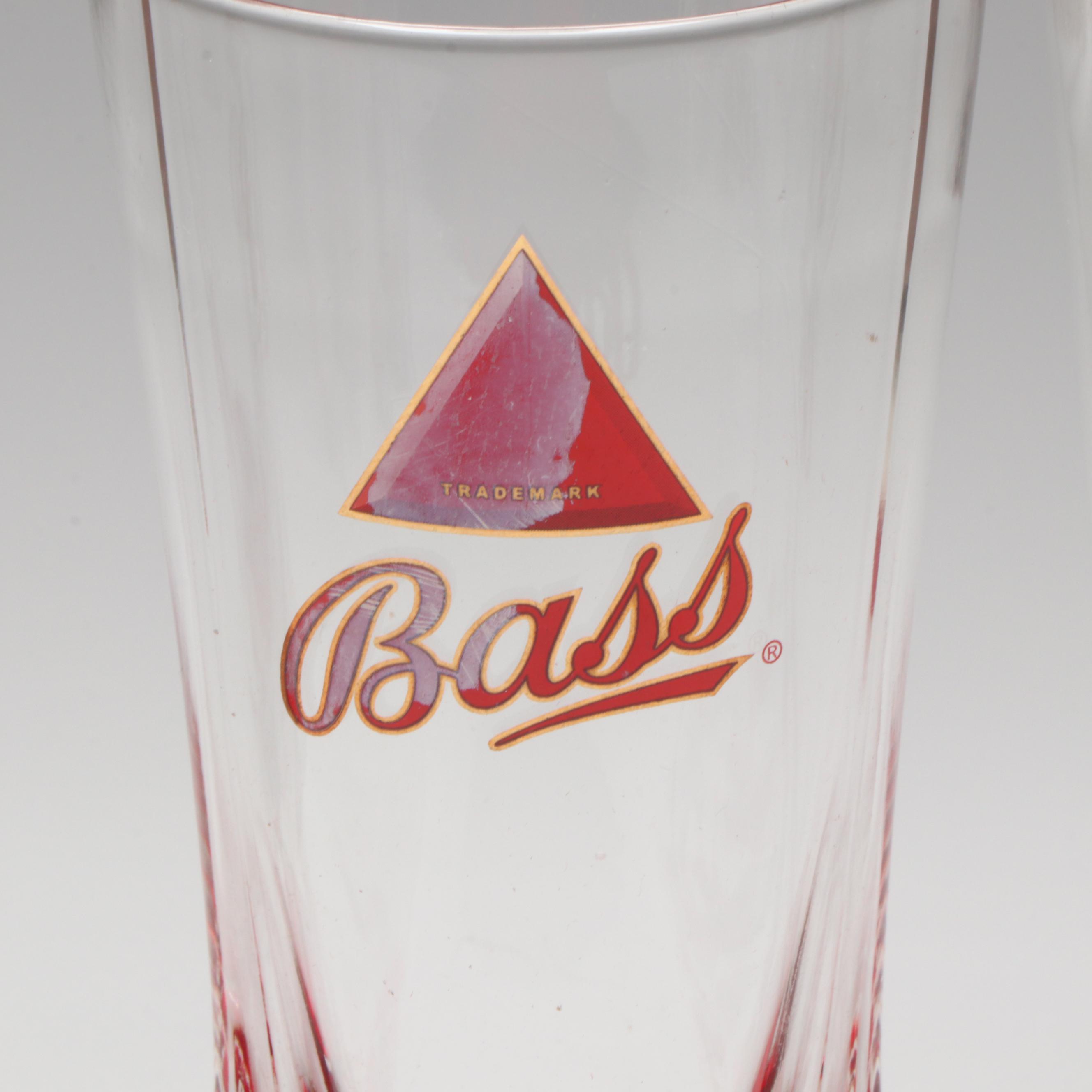 Bass Ale Advertising Glasses