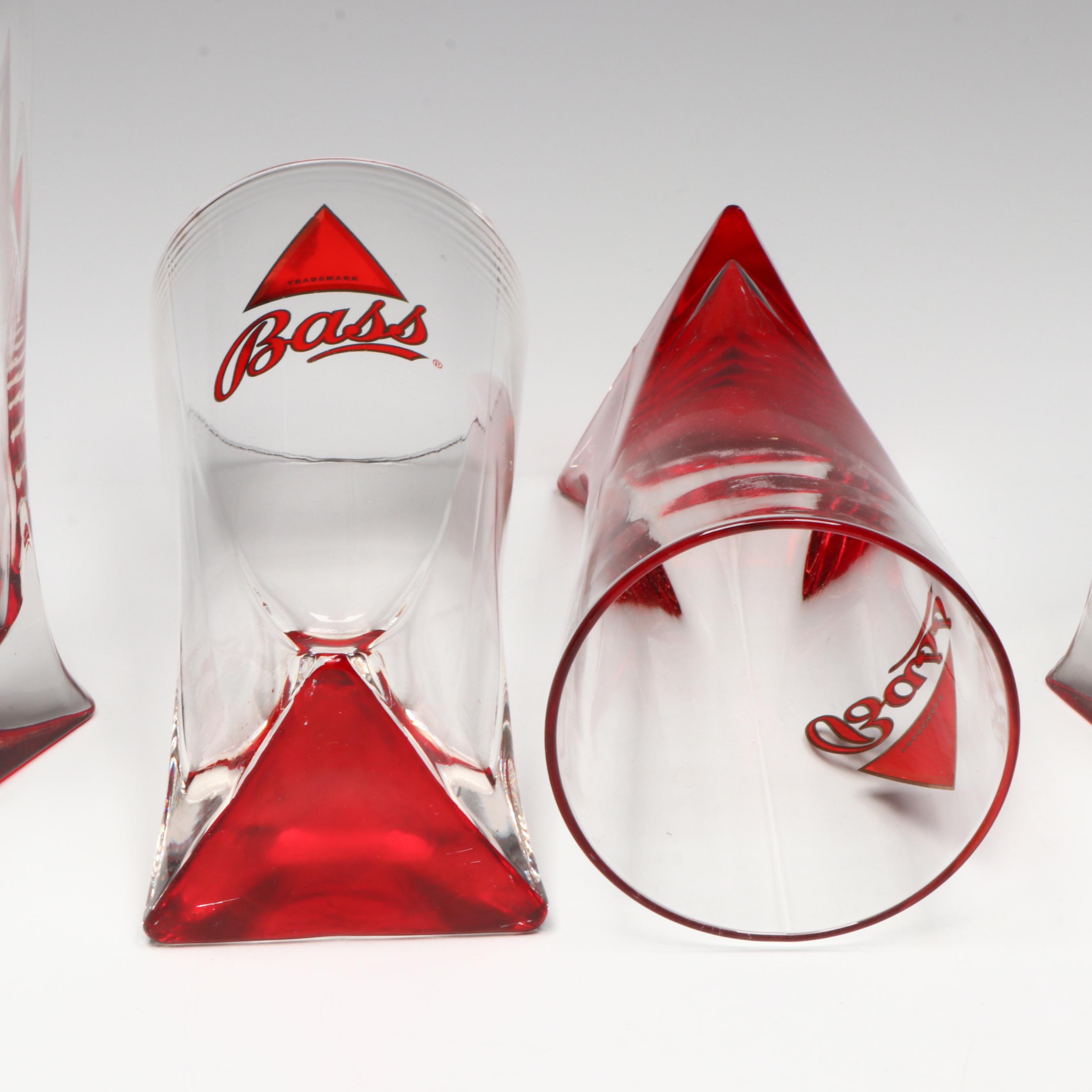 Bass Ale Advertising Glasses