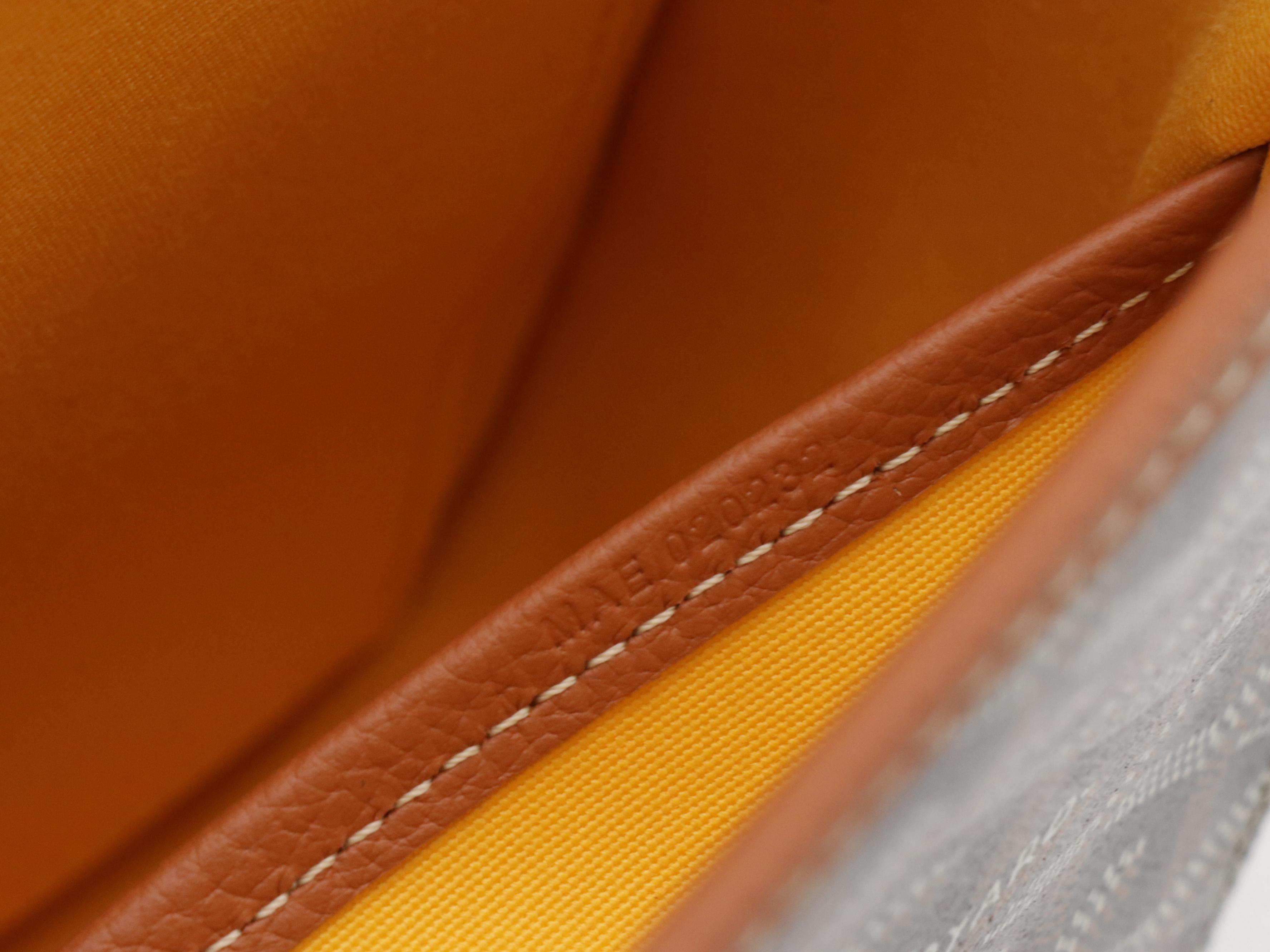 Goyard Belvedere II MM Crossbody Bag in Black Goyardine Canvas and Leather