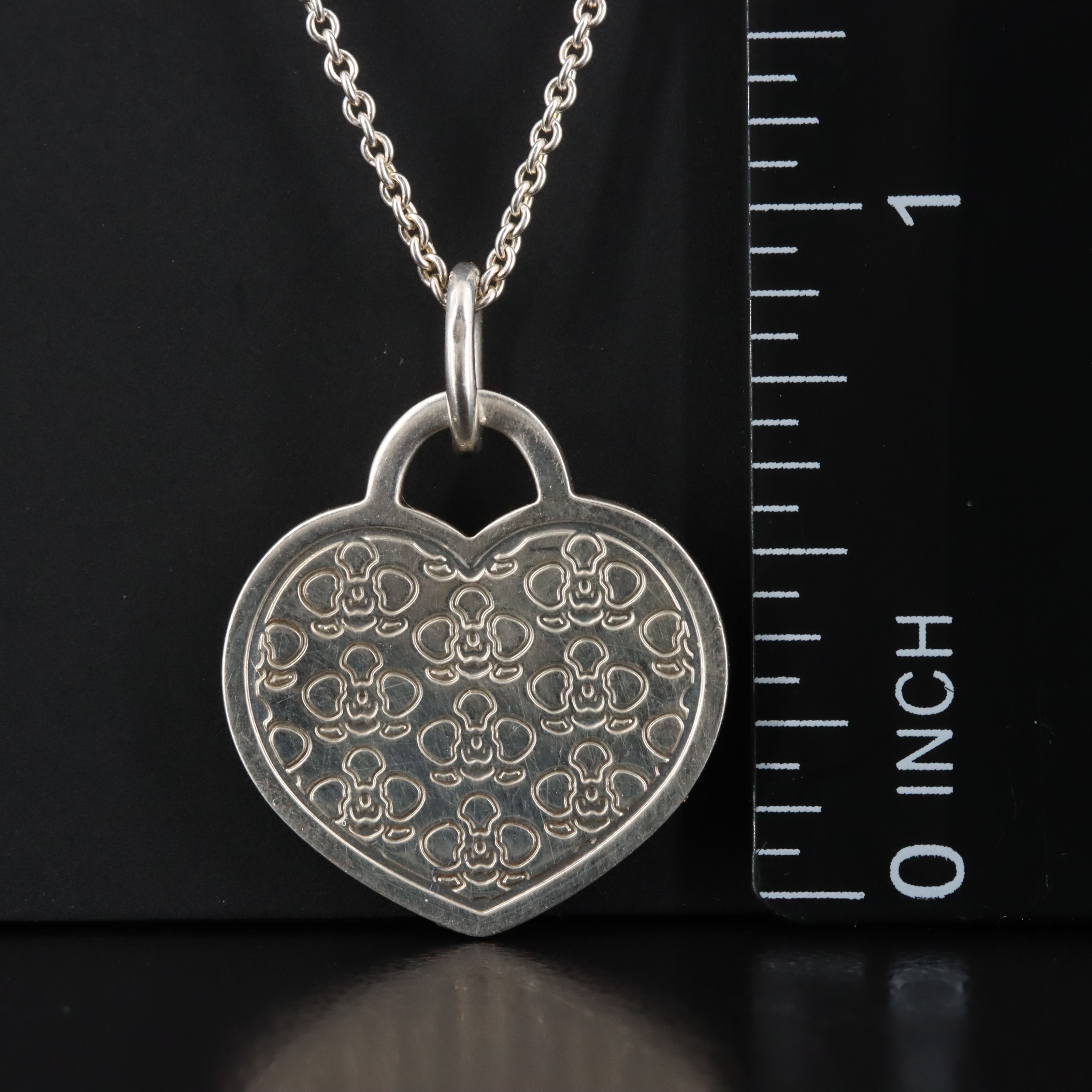 Tiffany & Co. Sterling 2016 Nagoya Womens Marathon Participation Necklace