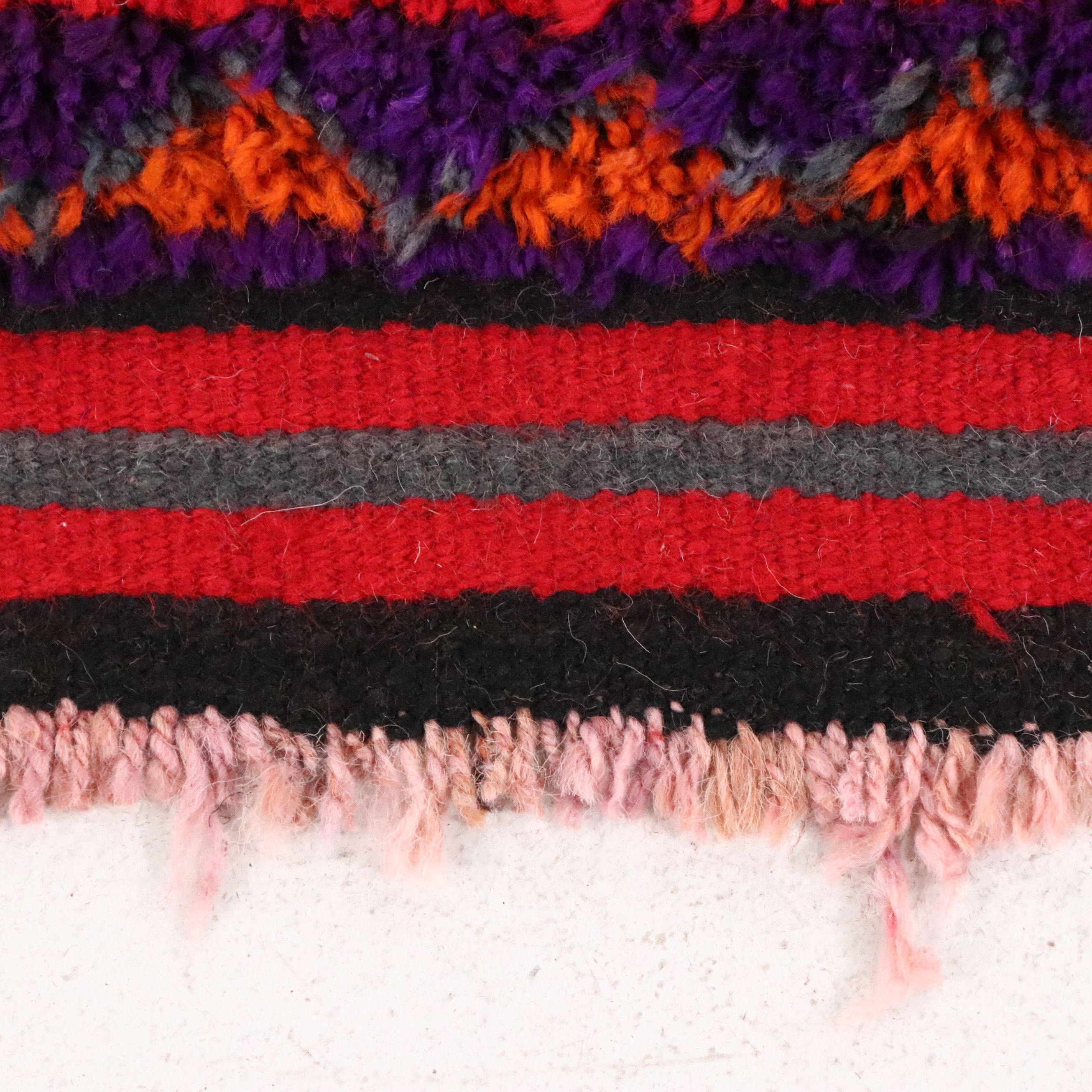 3'4 x 13'2 Hand-Knotted Turkish Village Long Rug