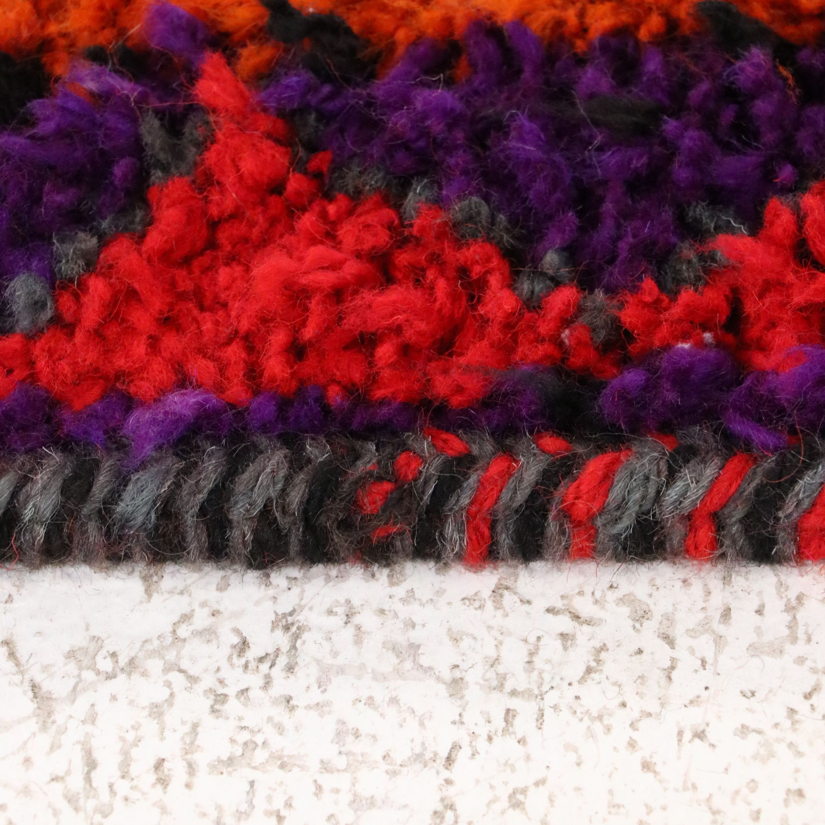 3'4 x 13'2 Hand-Knotted Turkish Village Long Rug