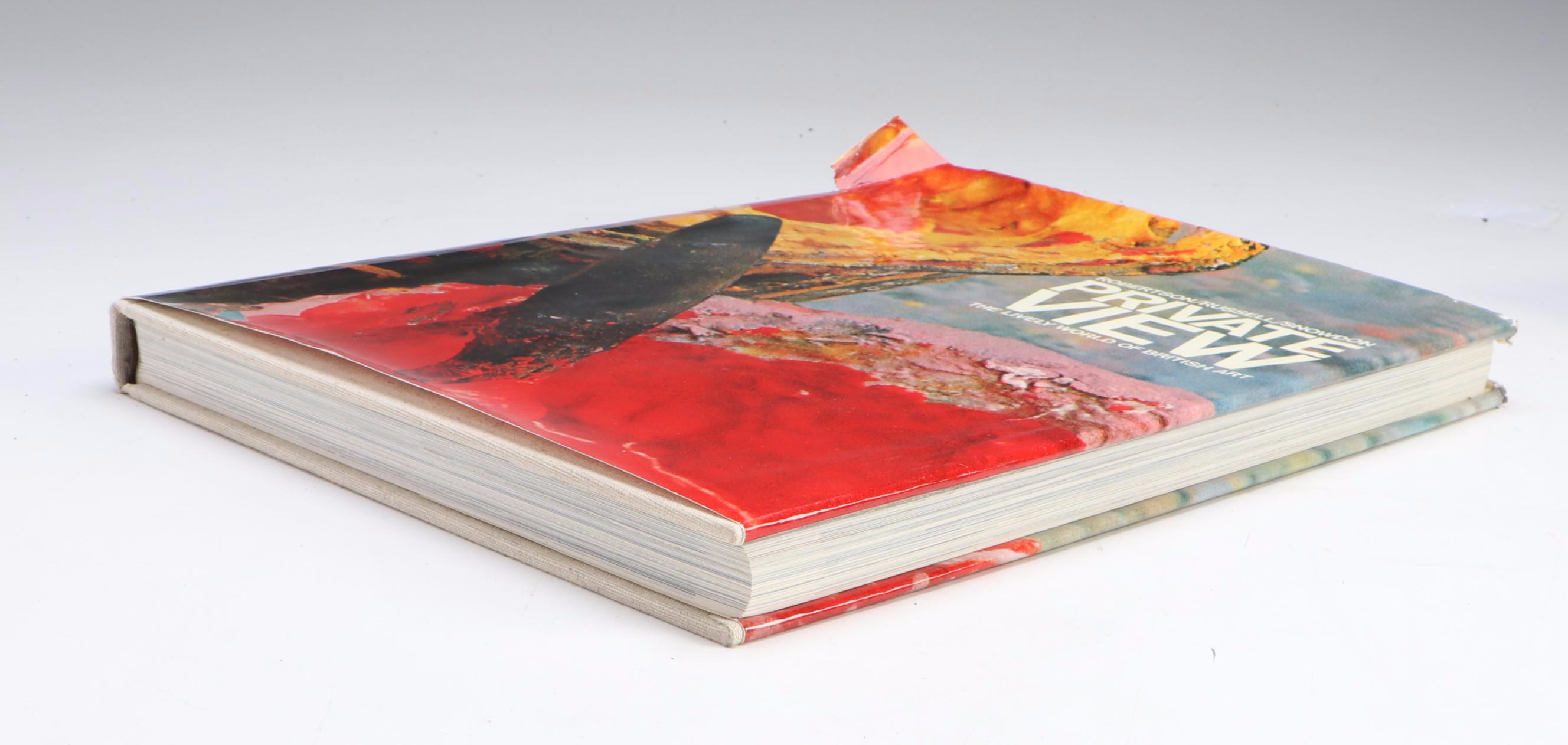 First Edition "Private View" by Bryan Robertson et al., 1965