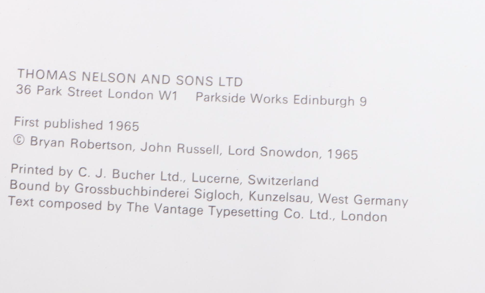 First Edition "Private View" by Bryan Robertson et al., 1965