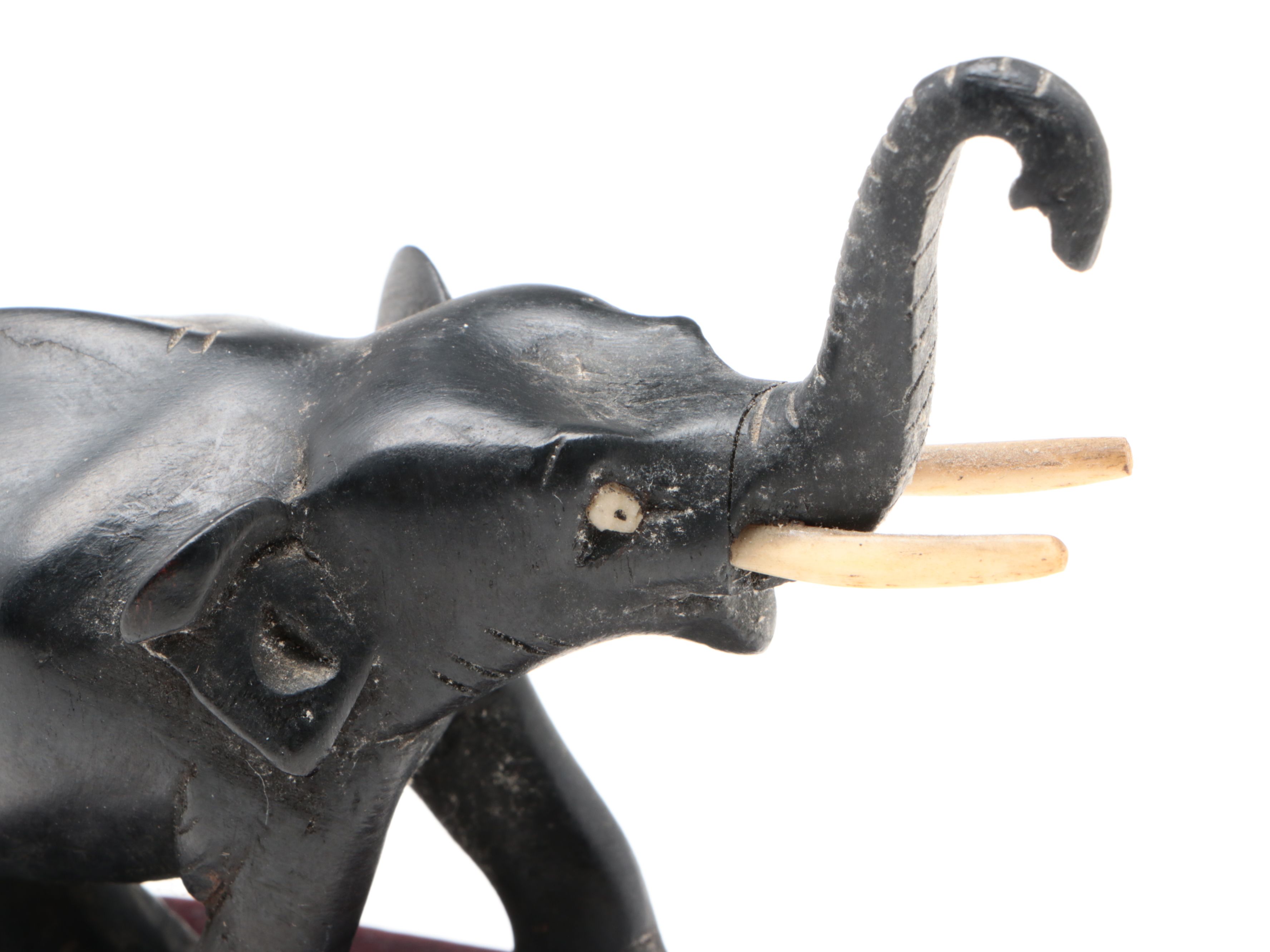 Asian Soapstone, Lacquer and Other Elephant Figurines