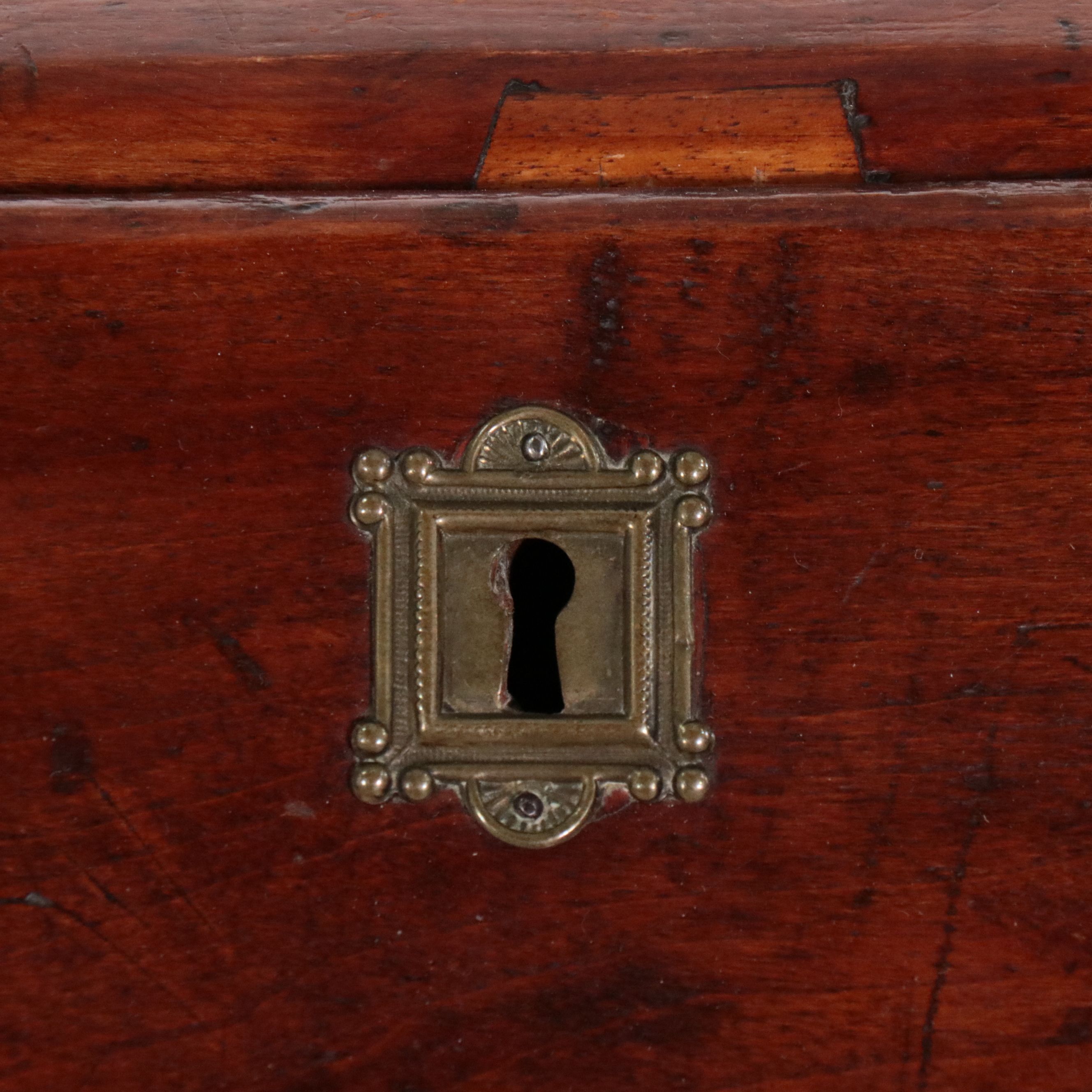 Kentucky Cherry Slant-Front Sugar Desk, Early 19th Century