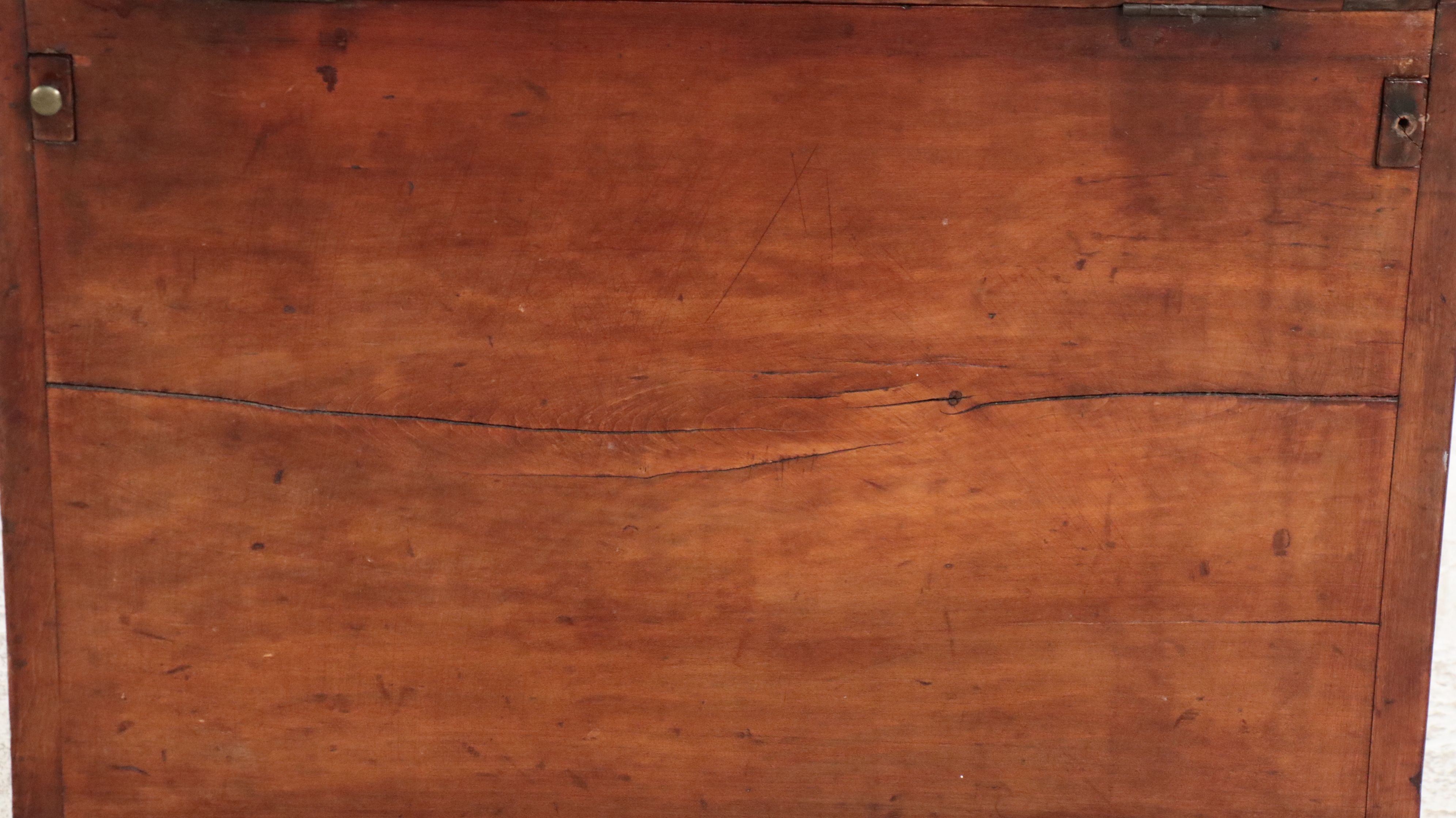 Kentucky Cherry Slant-Front Sugar Desk, Early 19th Century