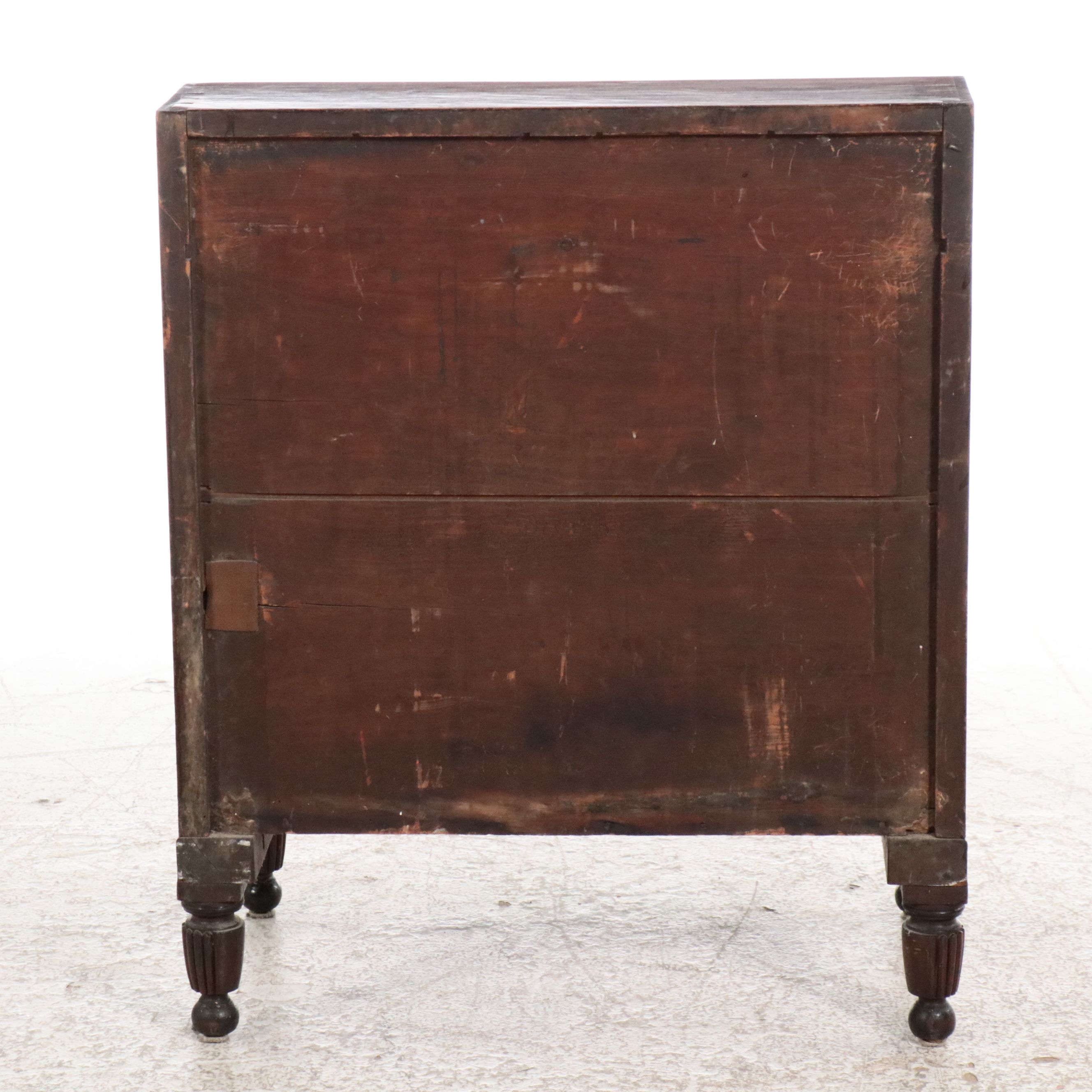 Kentucky Cherry Slant-Front Sugar Desk, Early 19th Century