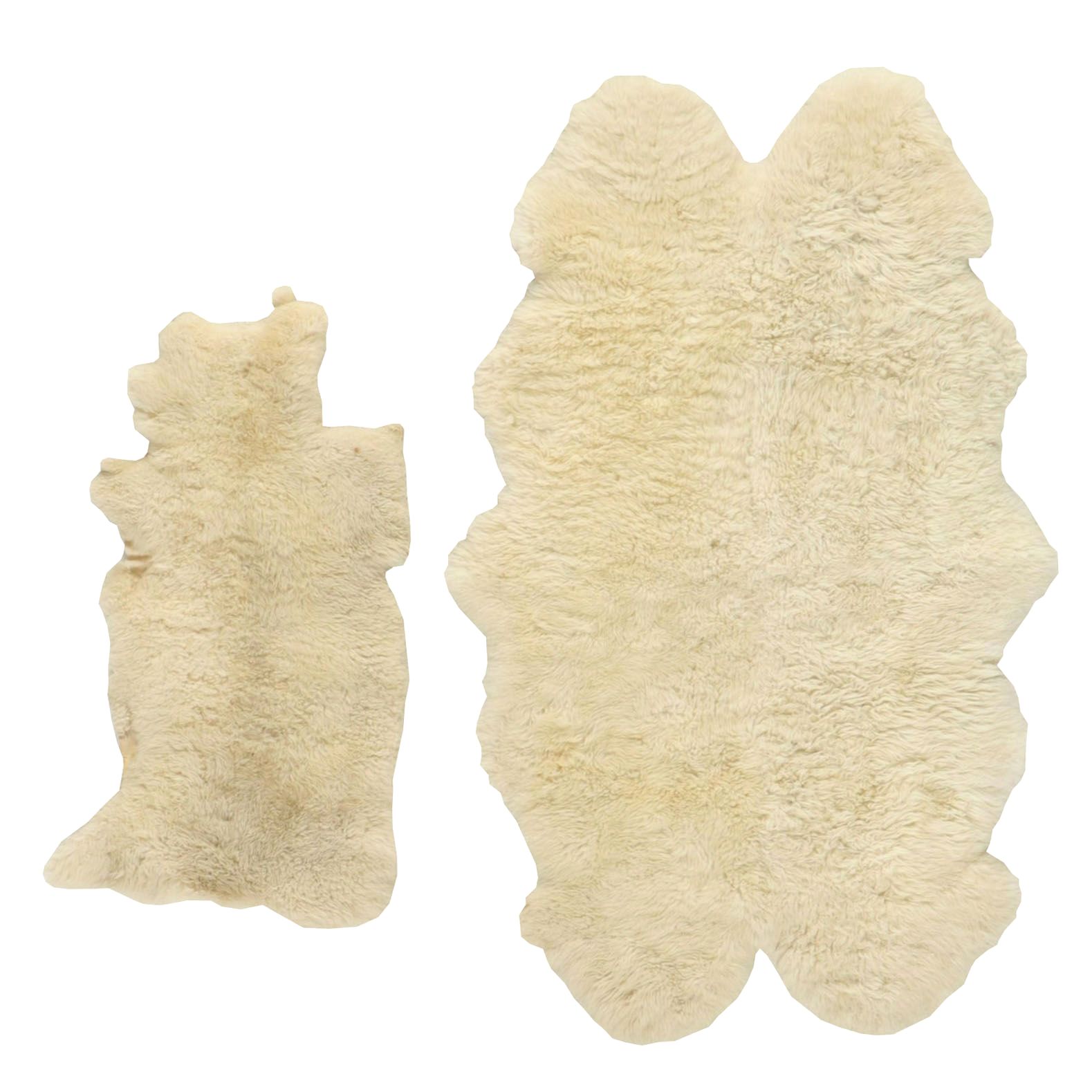 Australian and New Zealand Sheepskin Accent Rugs