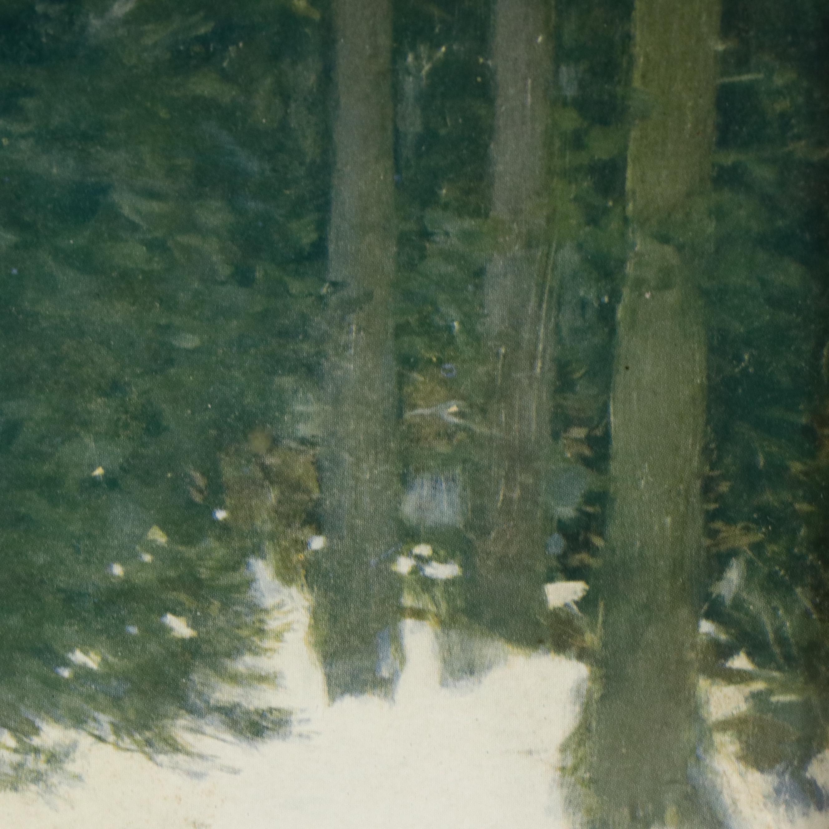 Halftone Print After H. F. Farny "Game Ahead," 20th Century