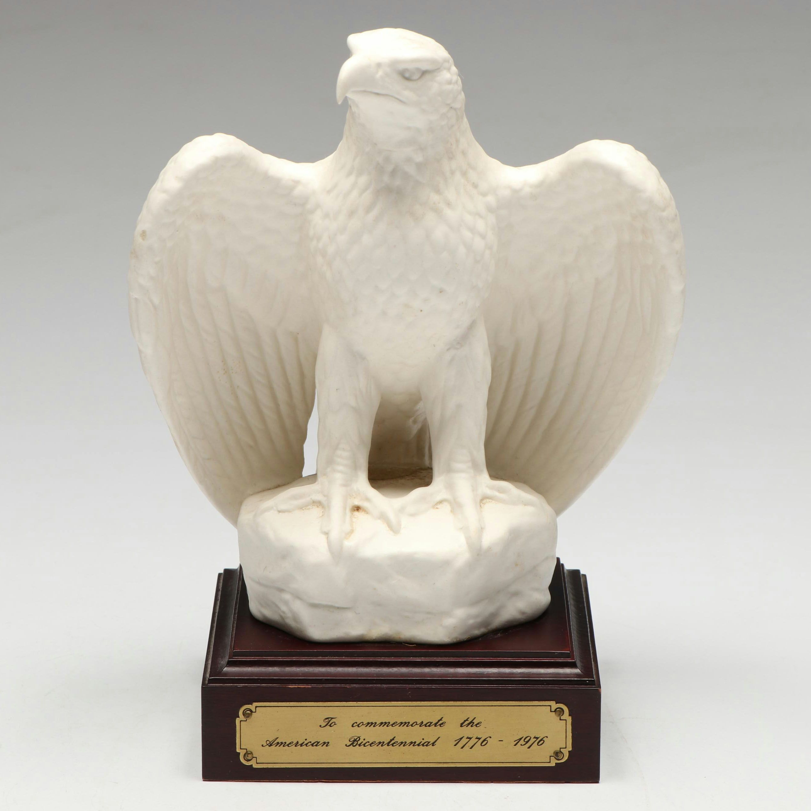 Goebel Commemorative American Bicentennial Porcelain Bald Eagle Figurine