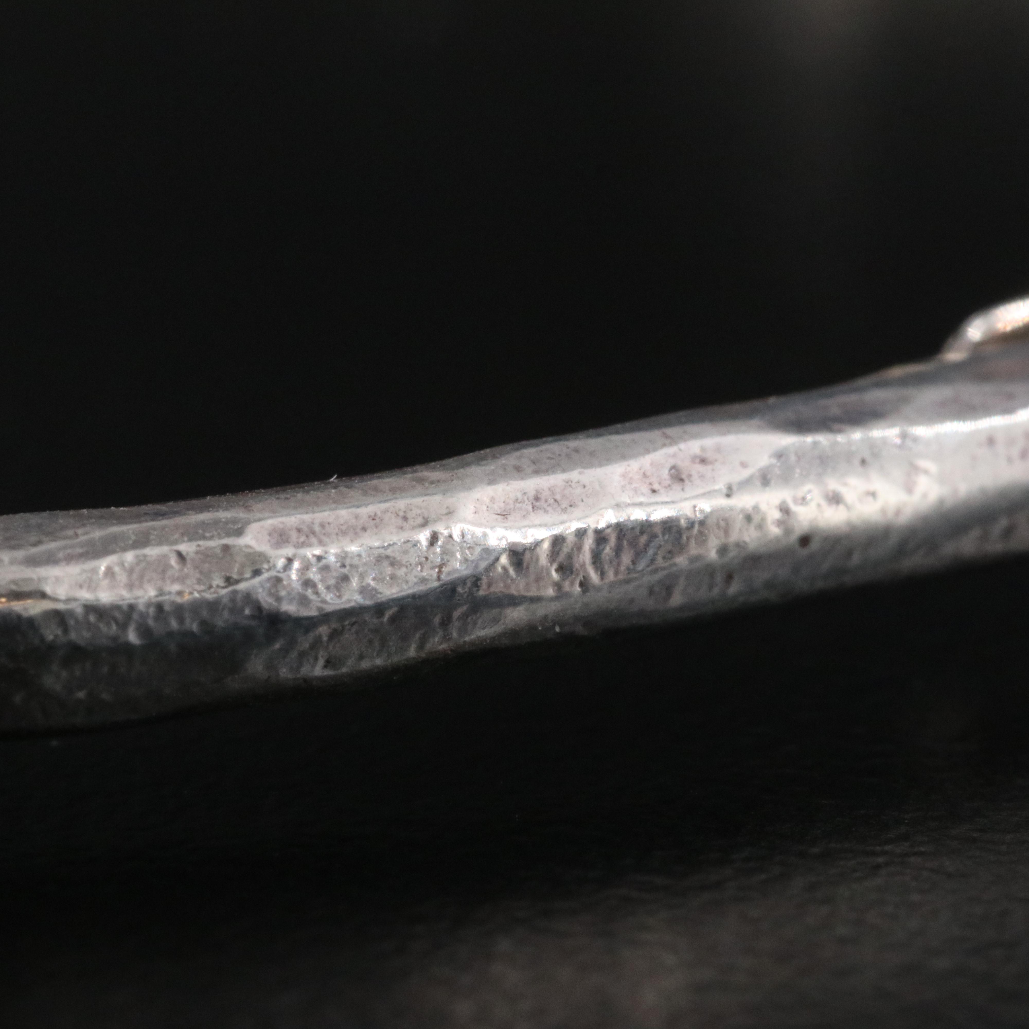 Ippolita Classico Sterling Skinny Hammered Bangle Bracelet