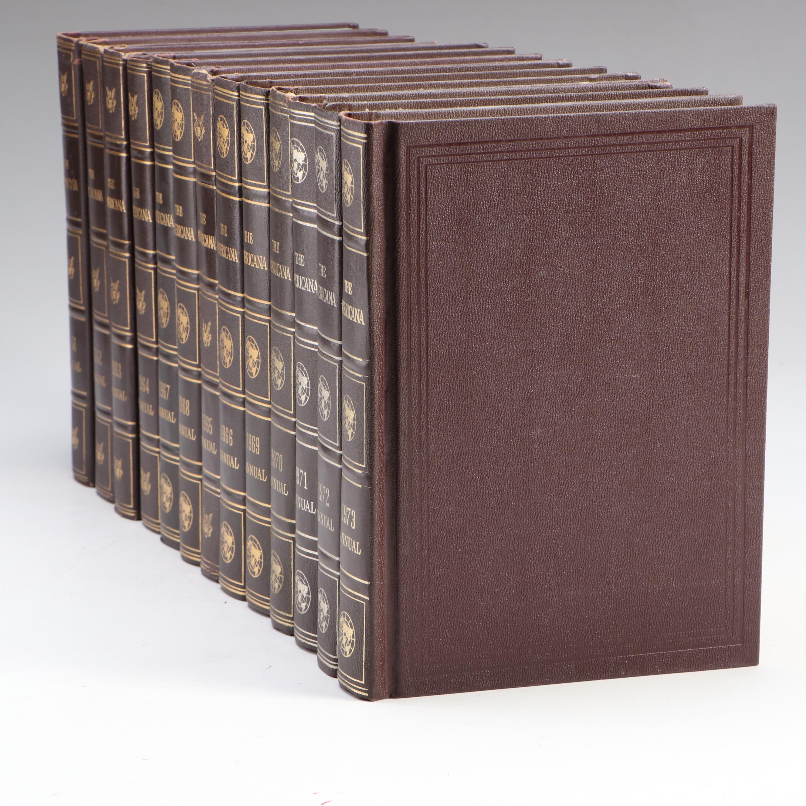 "The Americana Annual" Yearbook Series, 1961–1973