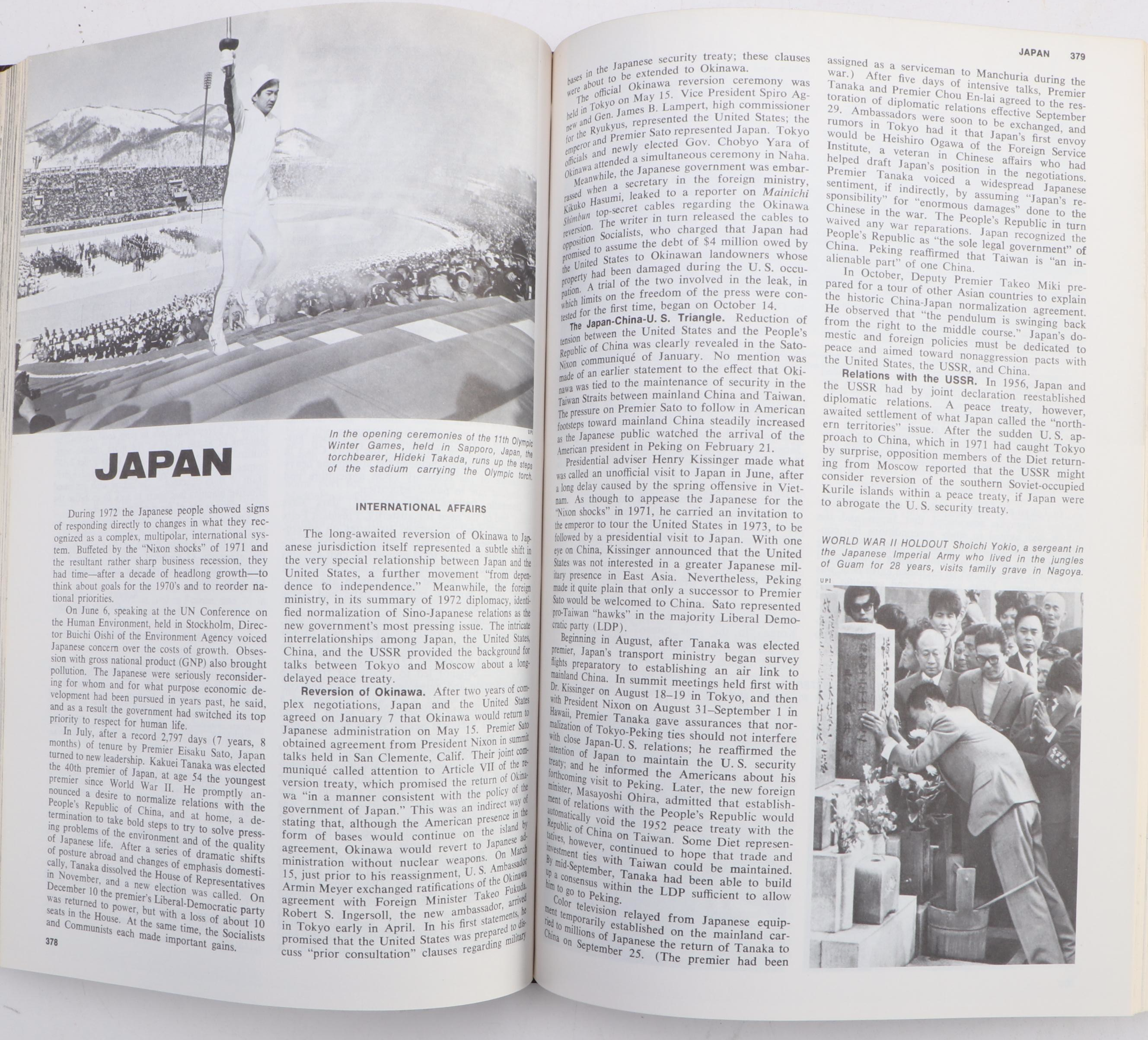 "The Americana Annual" Yearbook Series, 1961–1973