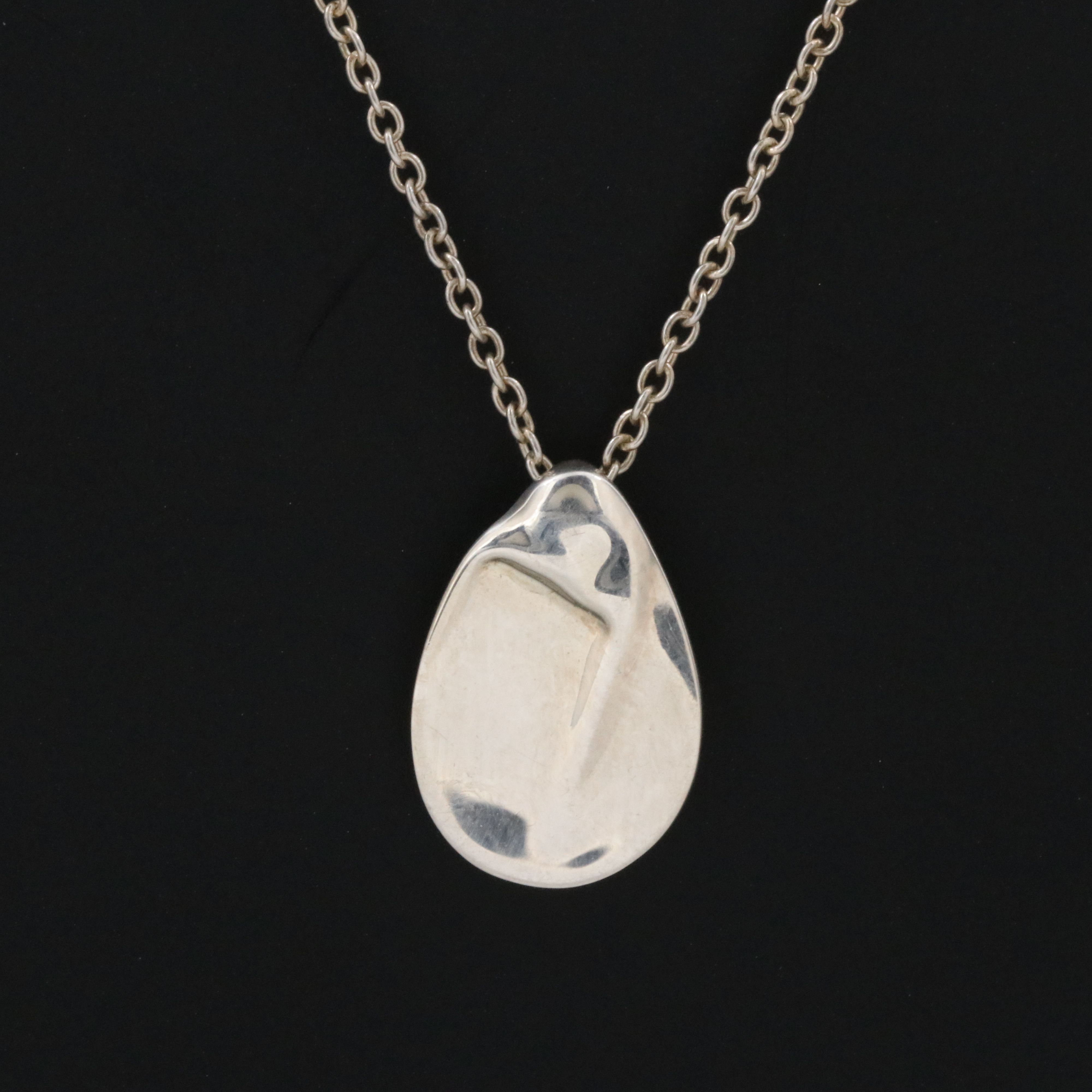 Elsa Peretti for Tiffany & Co. Sterling Madonna Necklace