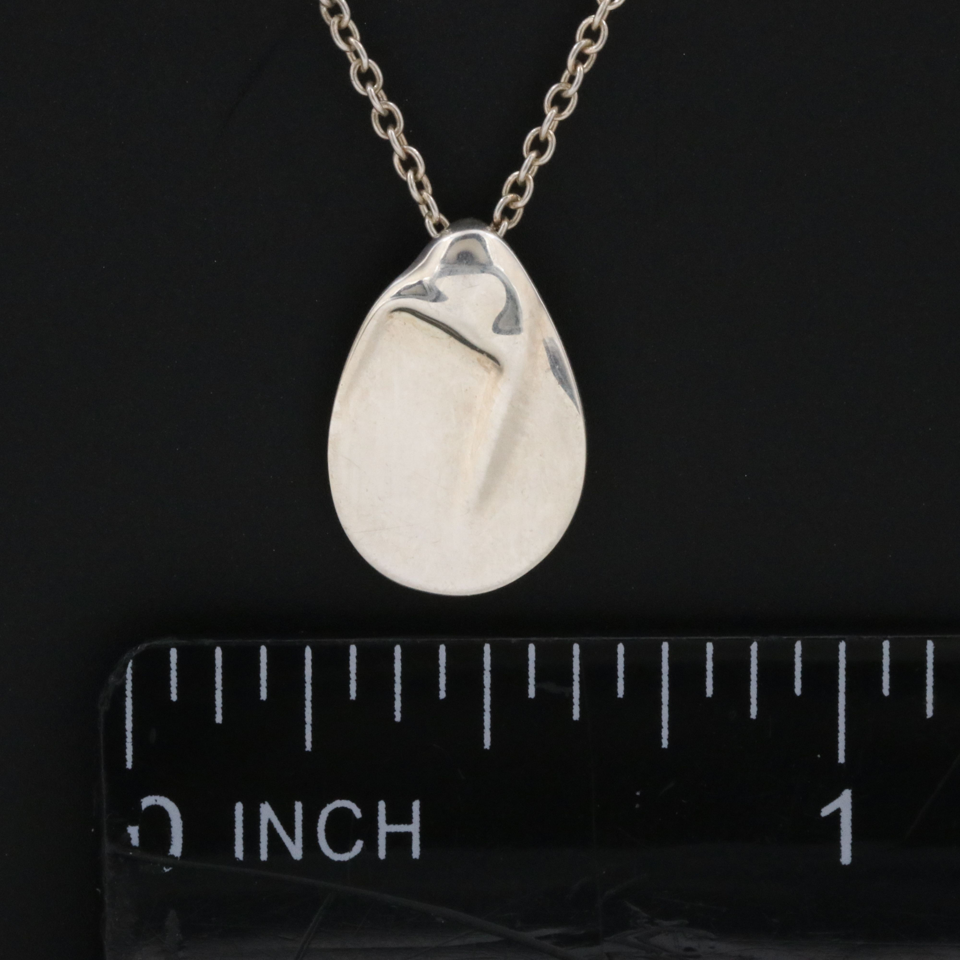 Elsa Peretti for Tiffany & Co. Sterling Madonna Necklace