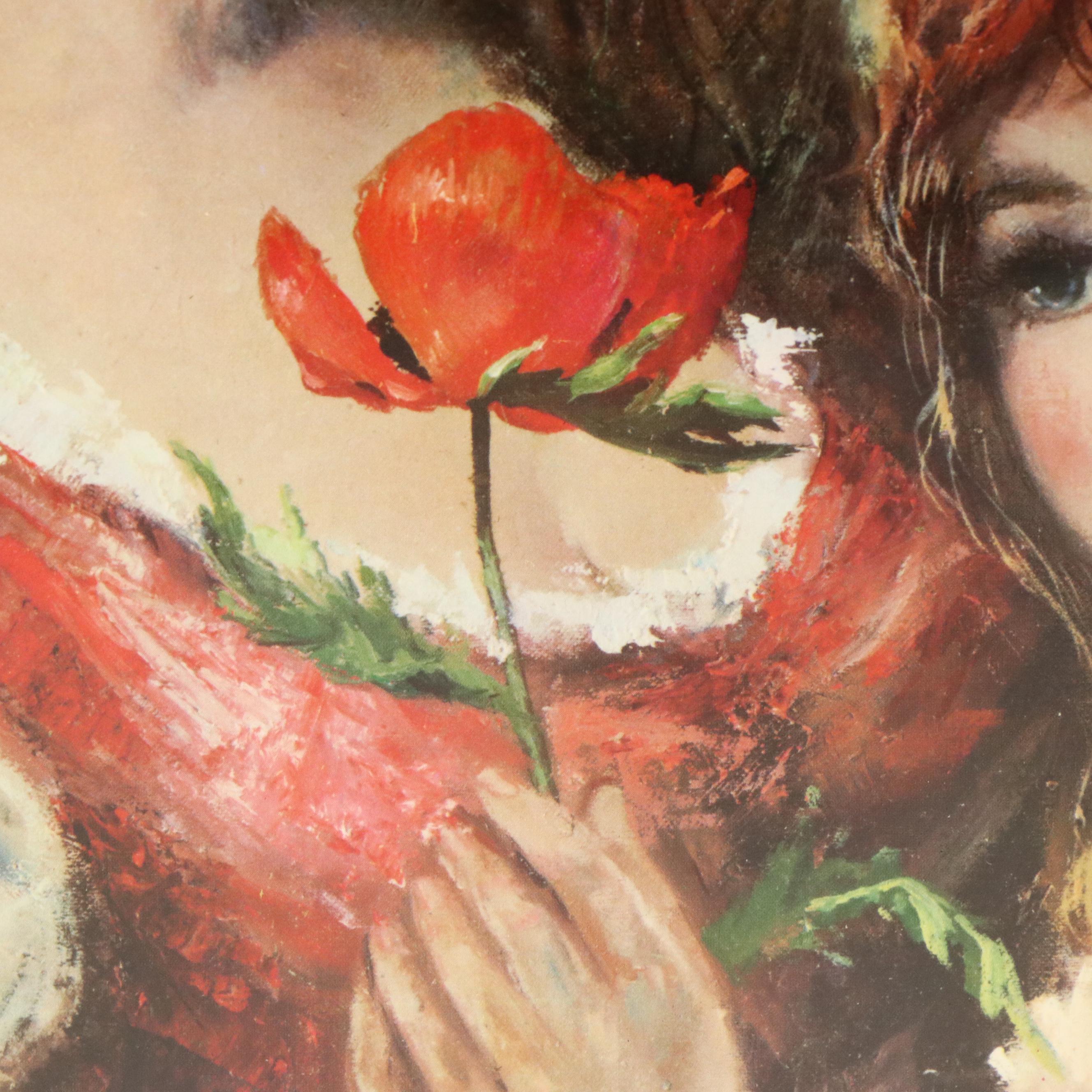 After Americo Makk Offset Lithographs of Mothers with Daughters