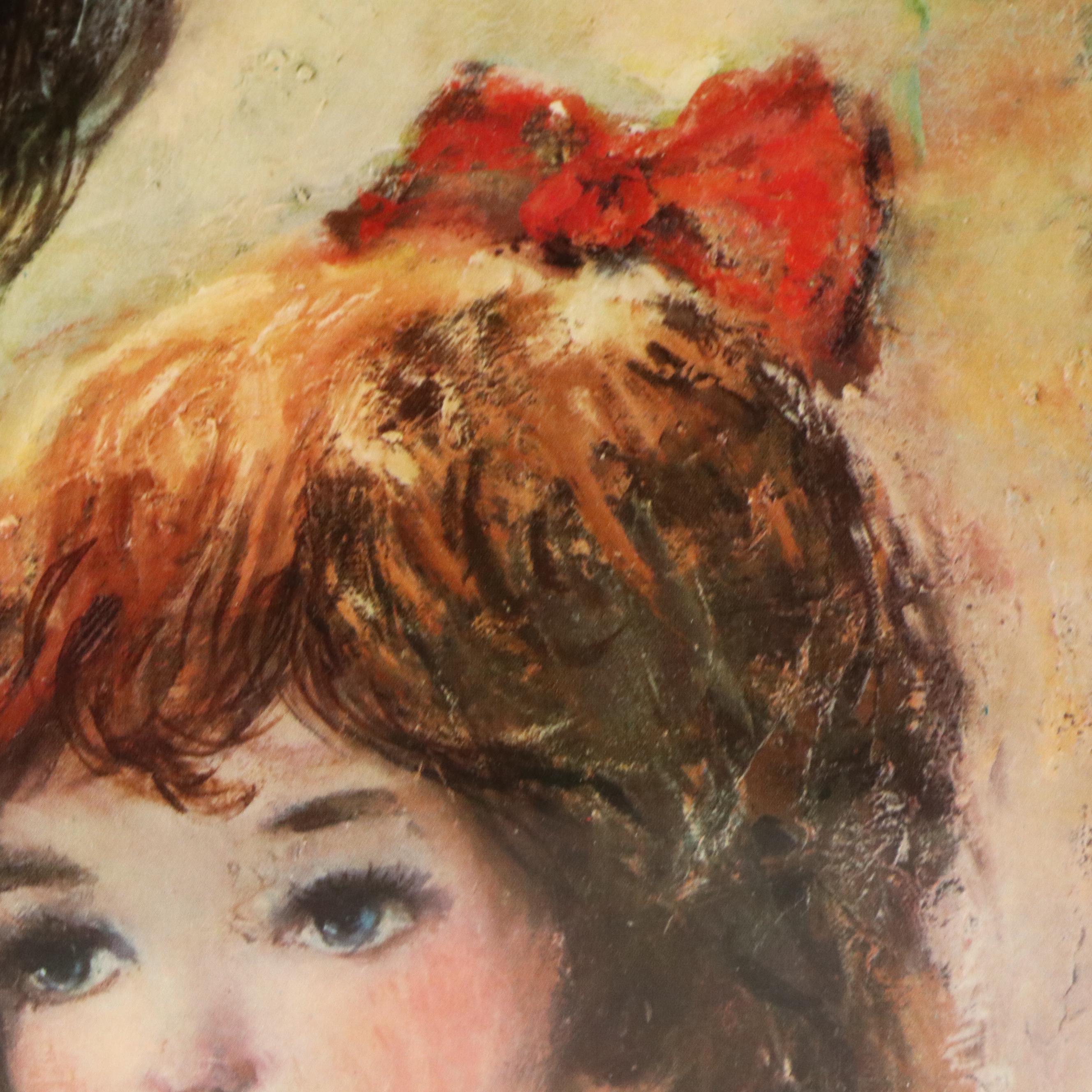 After Americo Makk Offset Lithographs of Mothers with Daughters