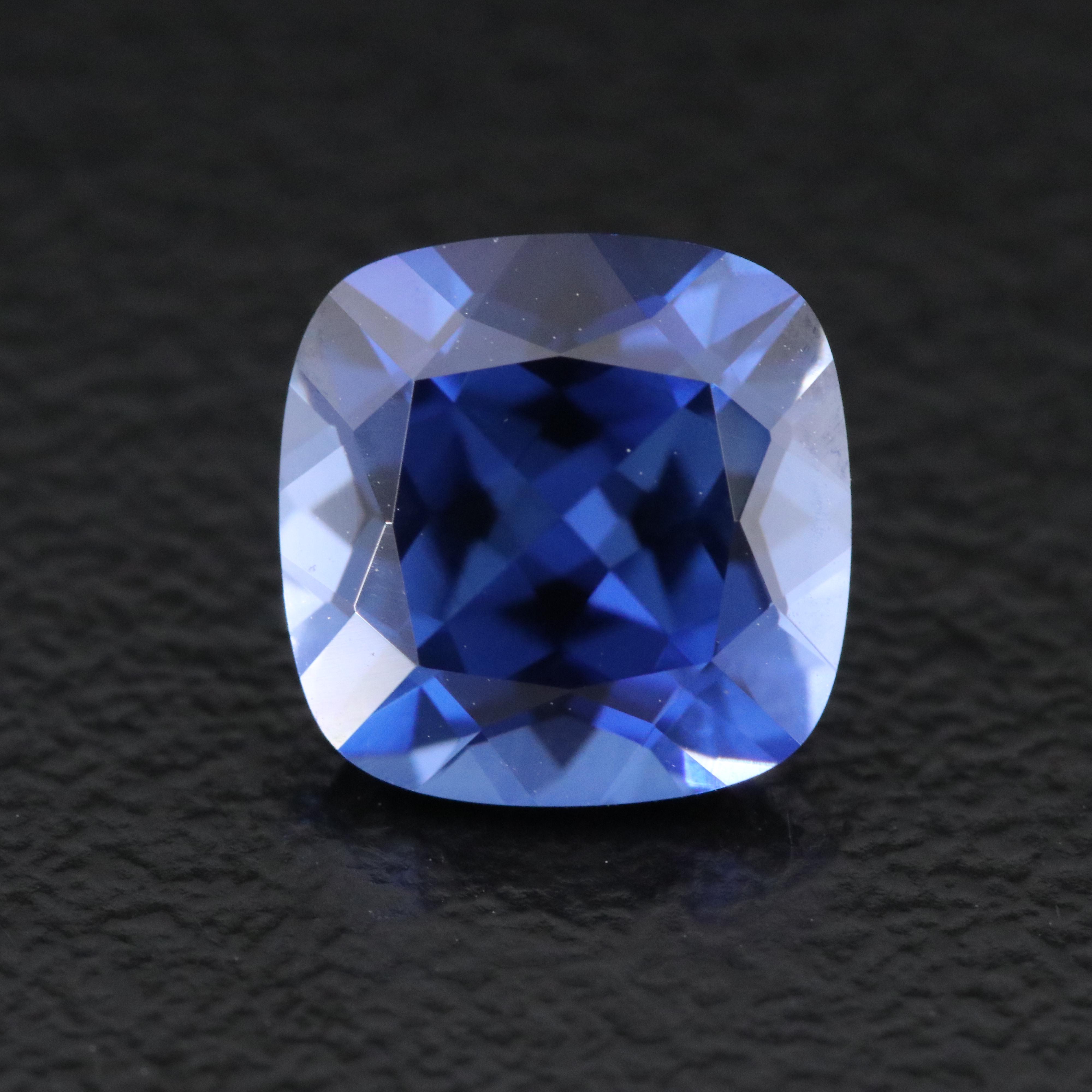 Loose 2.95 CT Lab Grown Sapphire