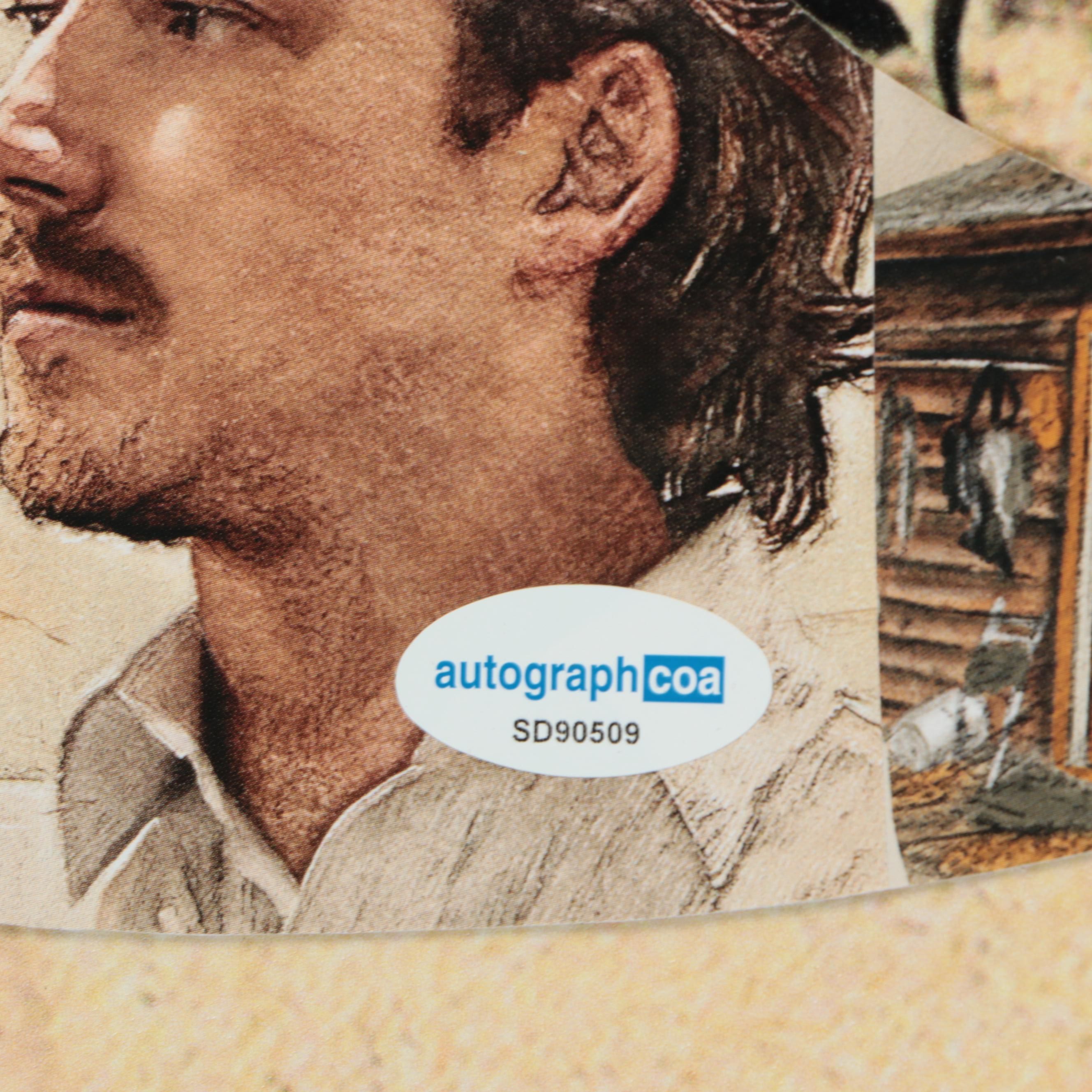 Morgan Wallen Decal-Signed Ashthorpe Acoustic Guitar, JSA