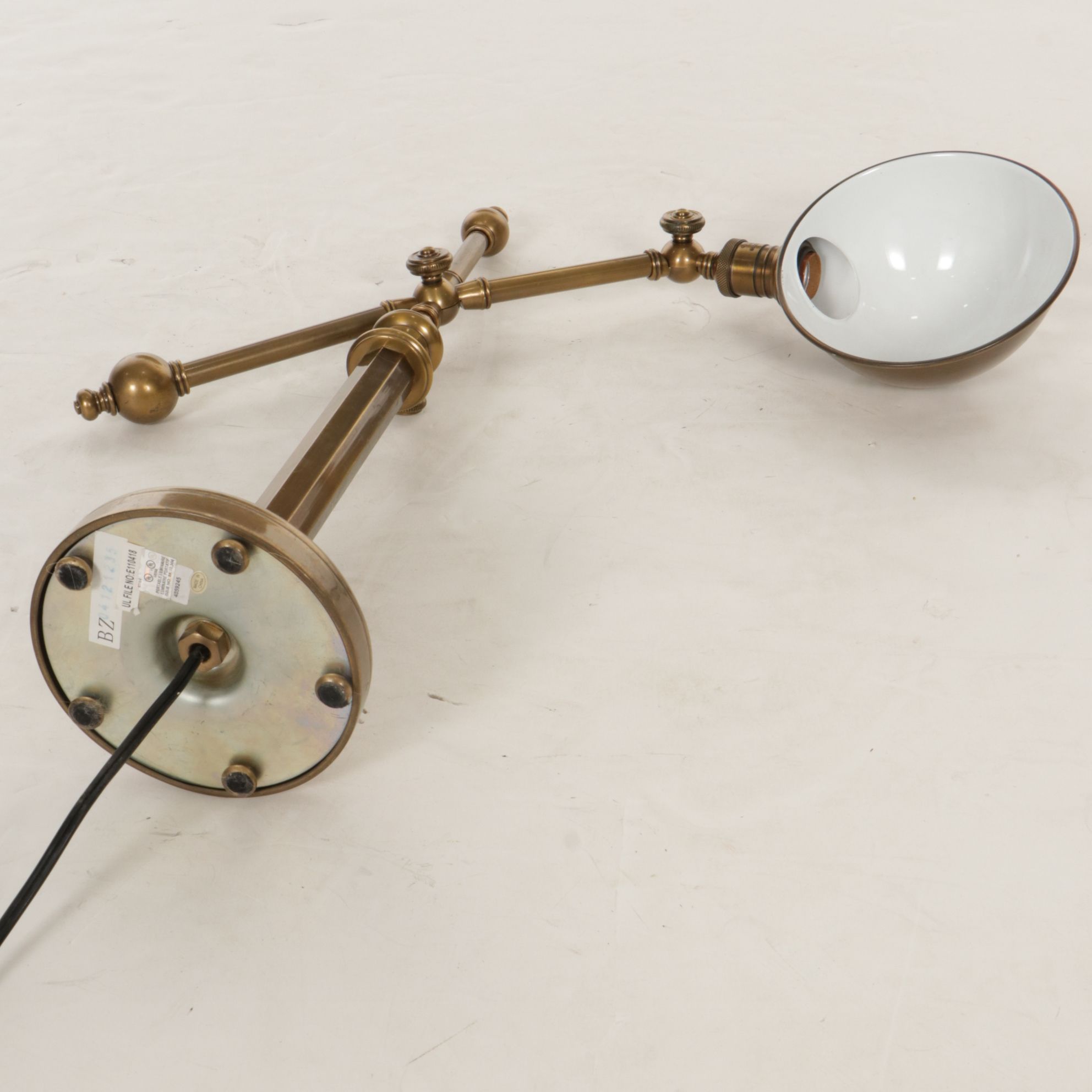 Brass Cantilever Desk Lamp, 2004
