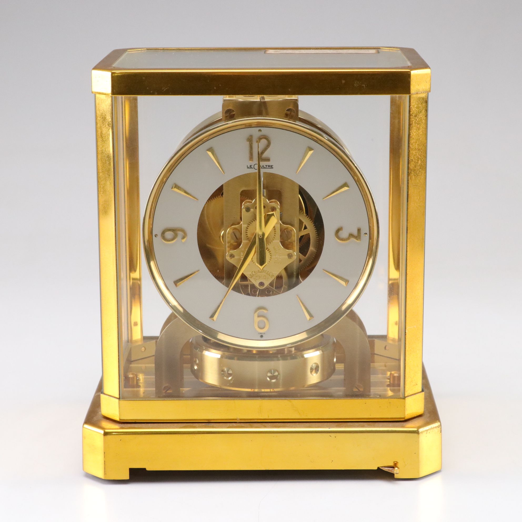 Jaeger-LeCoultre "Atmos" Perpetual Motion Swiss Mantel Clock