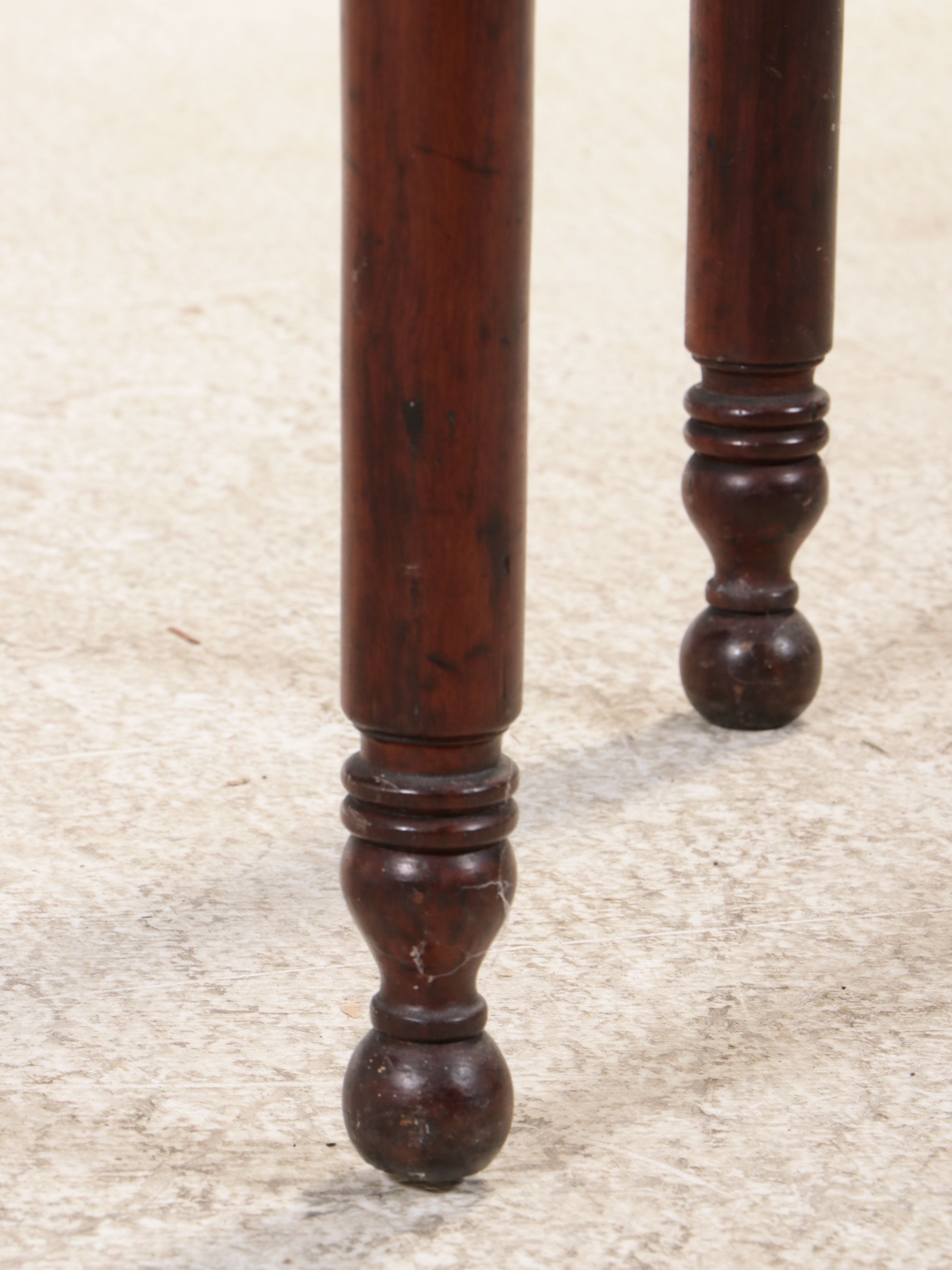 American Late Federal Cherry Card Table, Early 19th Century